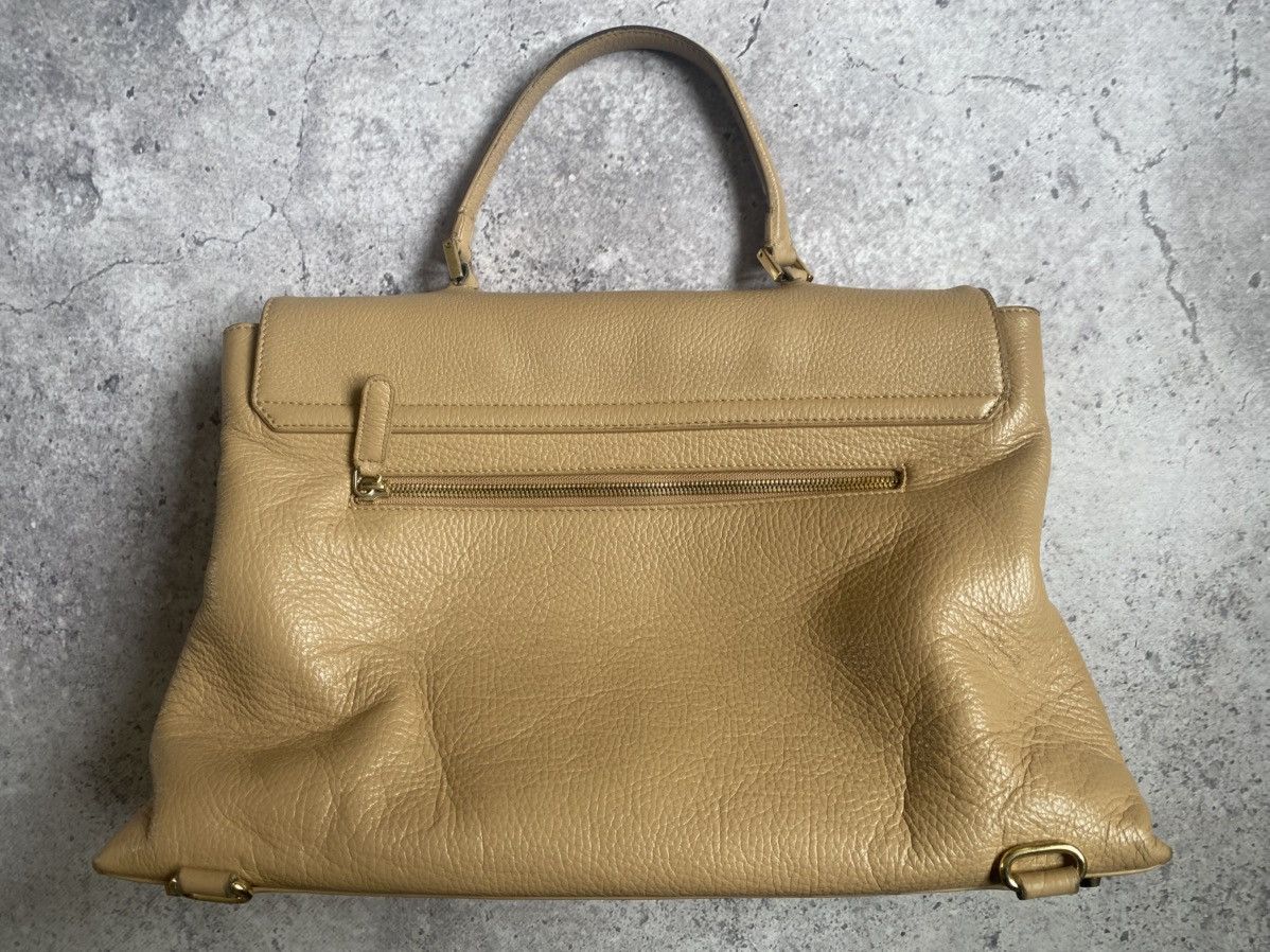 Other Ameli Zurich Central Bag Beige Pebbled Leather Luxury Italy Size ONE SIZE - 5 Thumbnail