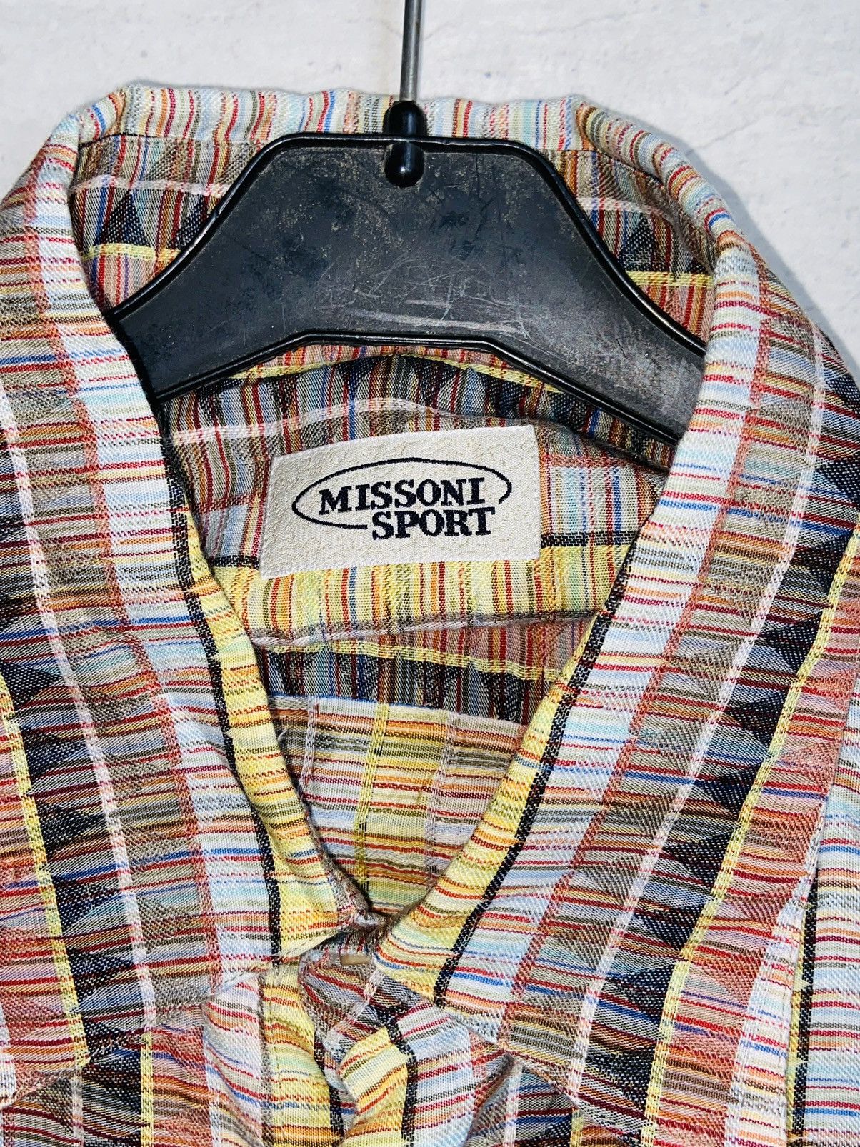 Missoni MISSONI SPORT Signature Pattern Shirt Size 54L - 11 Thumbnail