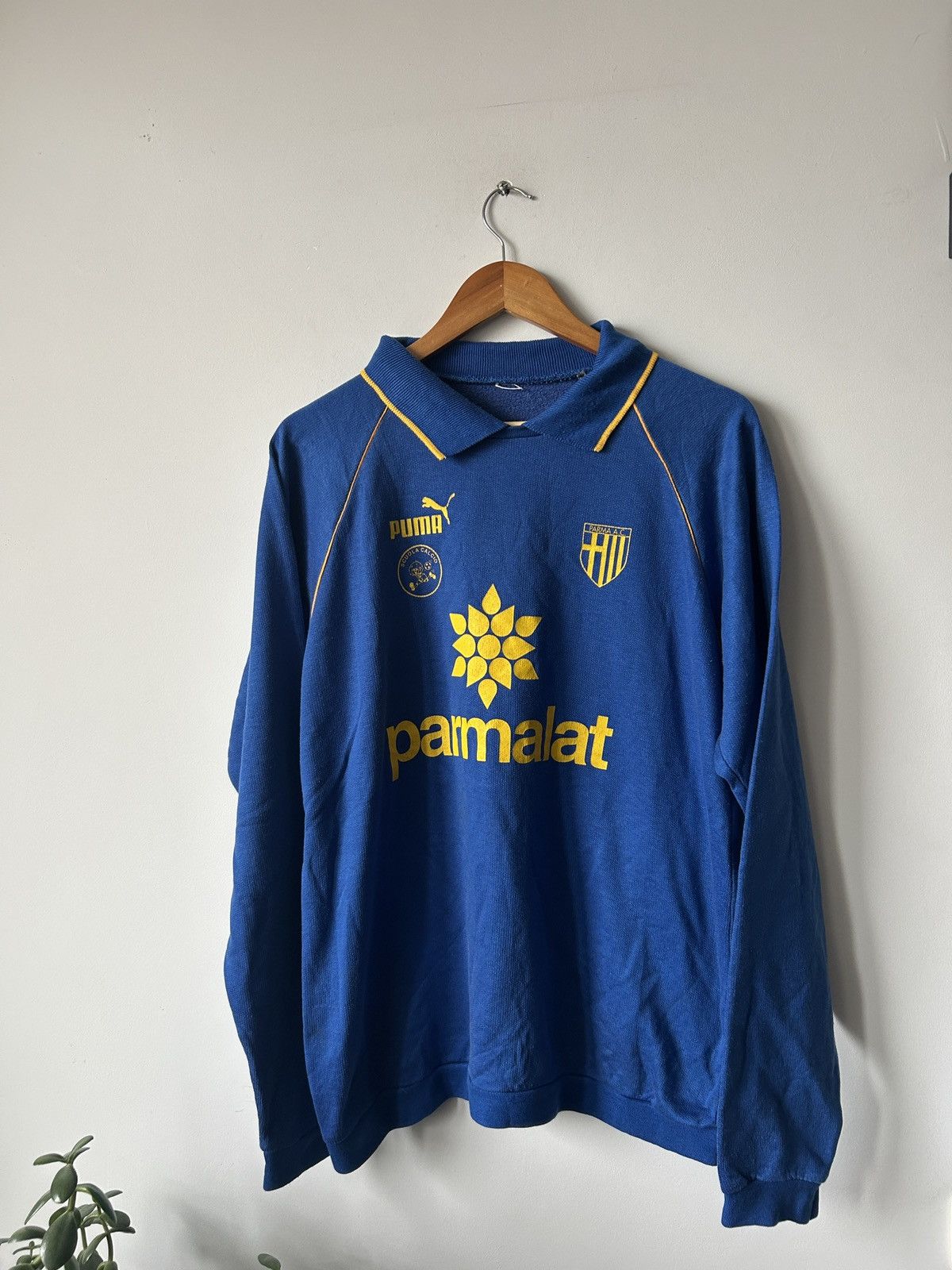Puma × Vintage Very Rare Vintage Puma 1996/1997 Parma Training Jersey Size US L / EU 52-54 / 3 - 1 Thumbnail