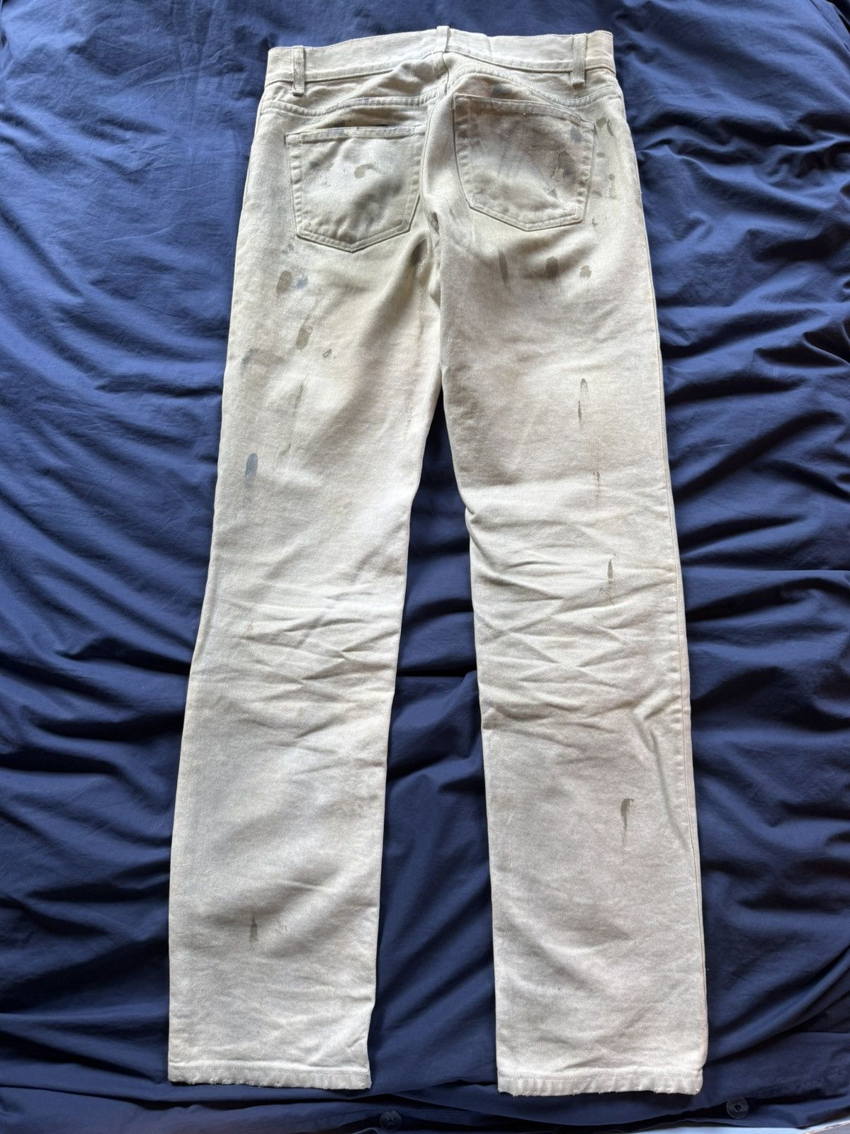 Helmut Lang Helmut Lang SS03 painter dirty wash denim Size US 29 - 4 Thumbnail