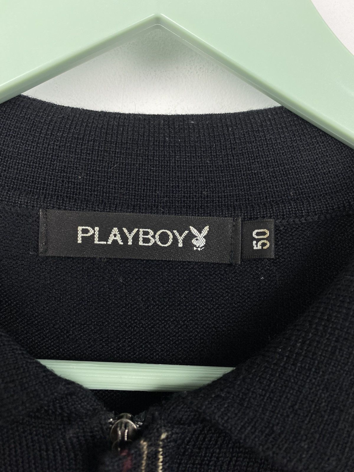 Playboy Vintage 90s Playboy Wool Long Sleeve Shirt Y2K Supreme Size US M / EU 48-50 / 2 - 3 Thumbnail