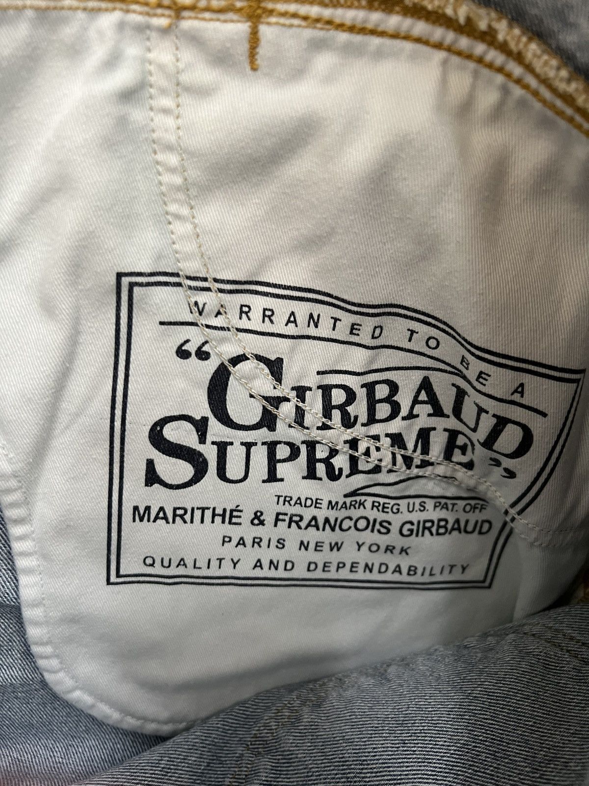 Marithe + Francois Girbaud Supreme X Marithé François Girbaud Denim Shorts Size US 32 / EU 48 - 6 Thumbnail