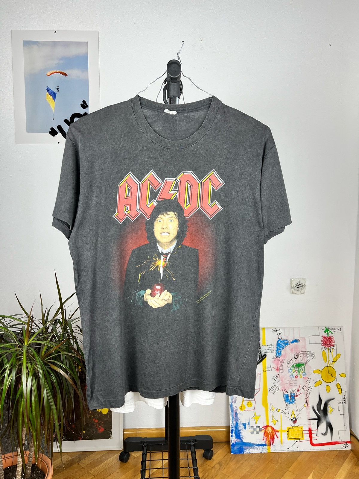 Ac/Dc × Band Tees × Vintage Vintage 1991 ACDC Band Rock RARE T-shirt ...
