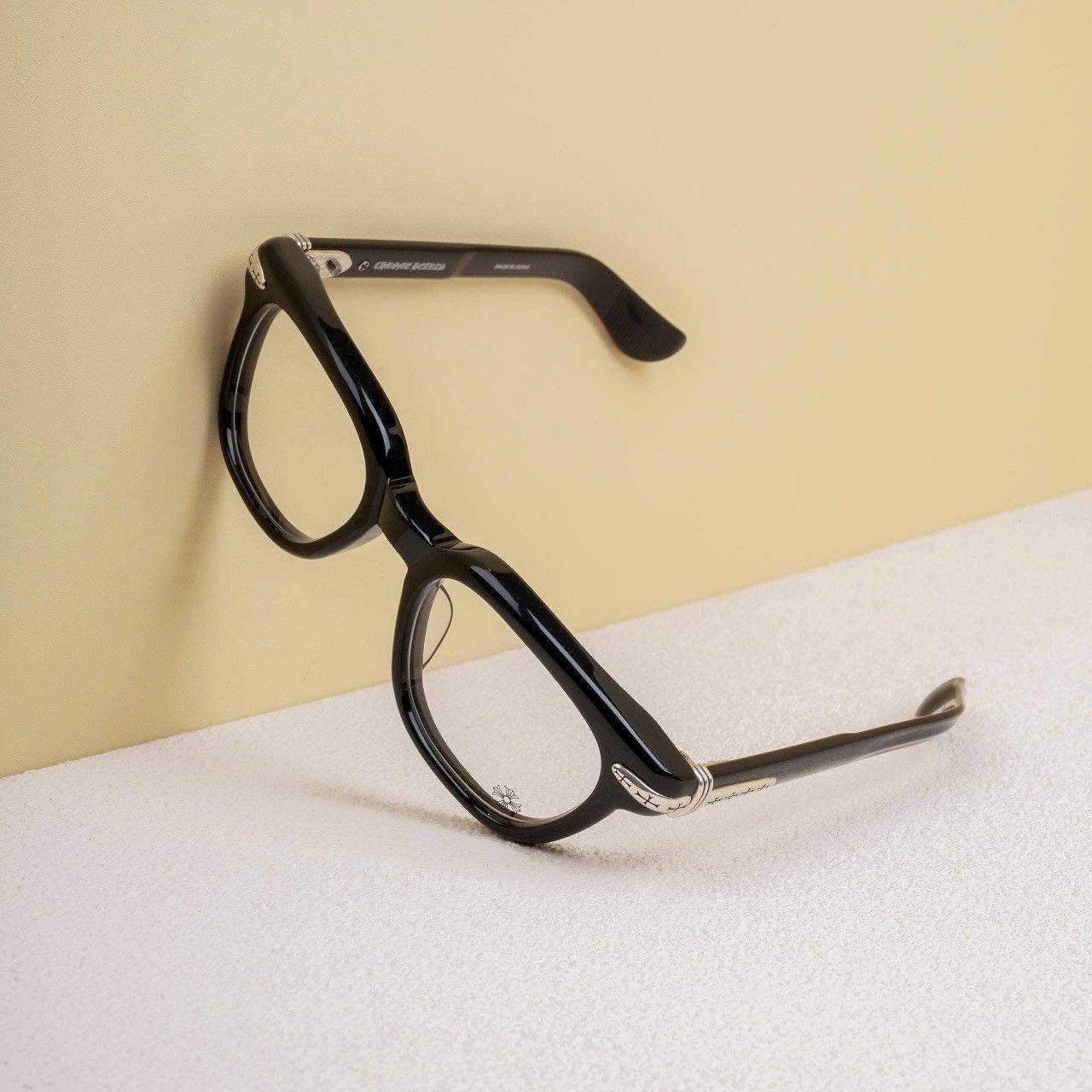 Chrome Hearts CHROME HEARTS DRIPPIN BLACK GLASSES Size ONE SIZE - 2 Thumbnail