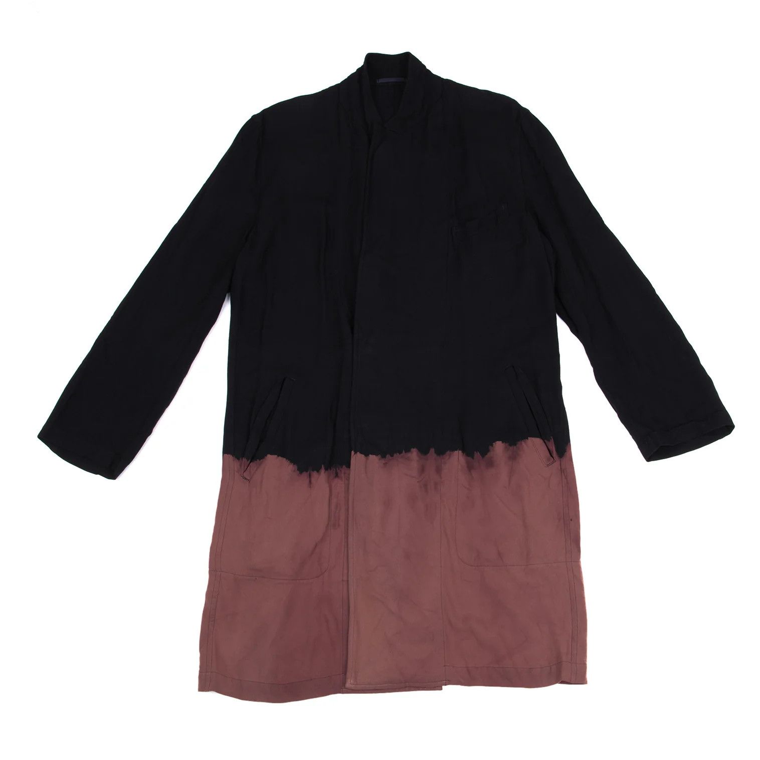 Comme des Garcons Homme Plus Long Jacket in Black and Pink, Size M Size US M / EU 48-50 / 2 - 1 Thumbnail