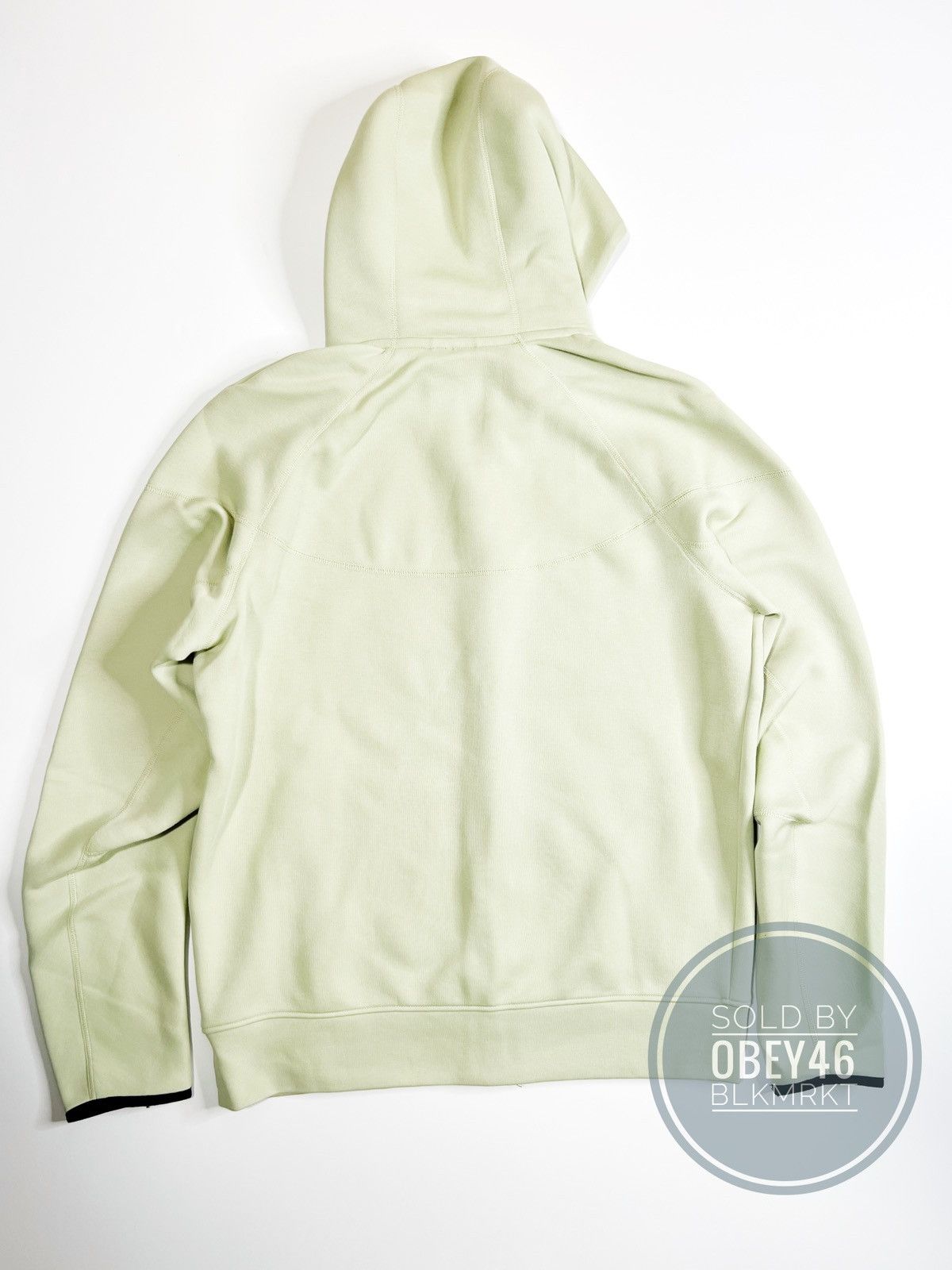 Nike Nike Tech Fleece Windrunner Zip Up Hoodie Sea Glass Black LT Size US L / EU 52-54 / 3 - 4 Thumbnail