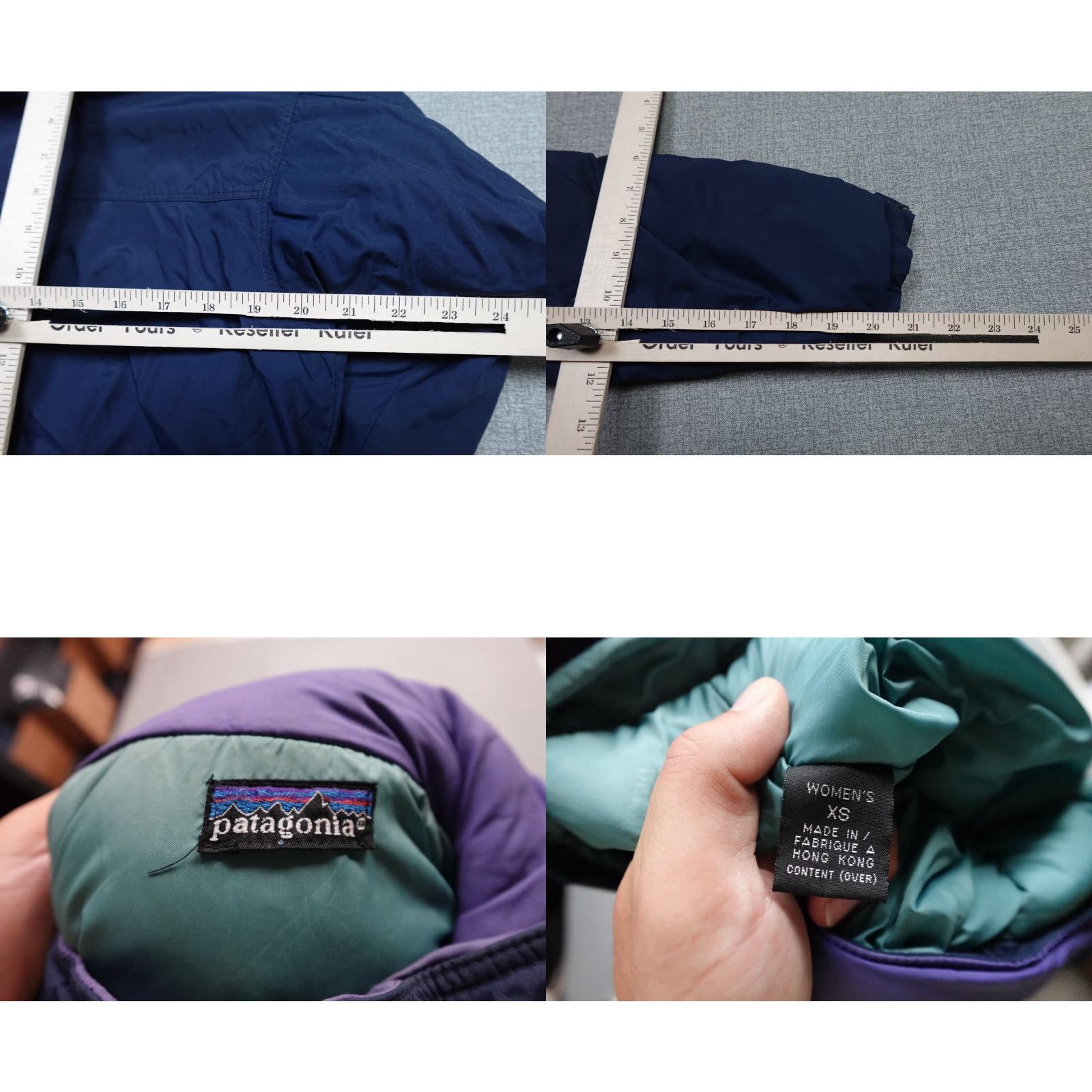 Patagonia VINTAGE Patagonia Jacket Womens XS Blue Windbreaker Hooded 90s Size XS / US 0-2 / IT 36-38 - 8 Thumbnail