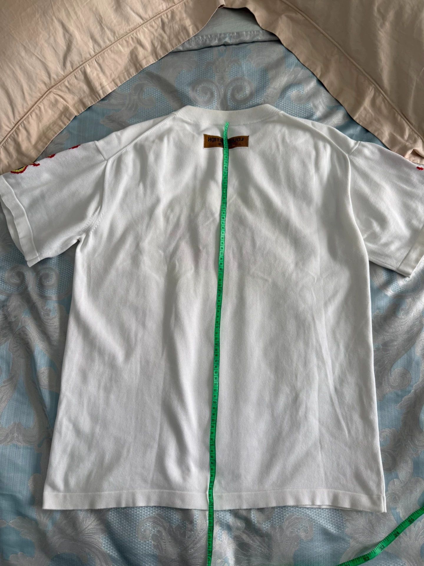 Louis Vuitton LV Big Logo Basketball Knit Short Sleeve T-shirt L Size US L / EU 52-54 / 3 - 8 Thumbnail