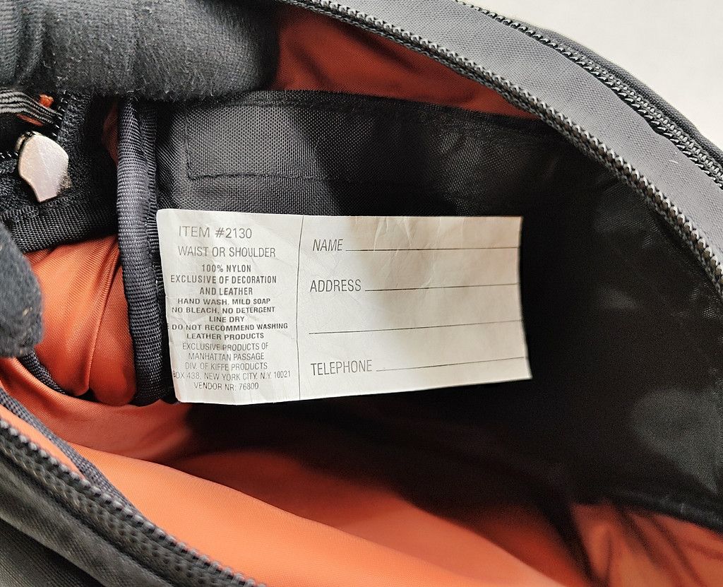 Manhattan Portage MANHATTAN PASSAGE 2 way black waist shoulder bag Size ONE SIZE - 7 Thumbnail