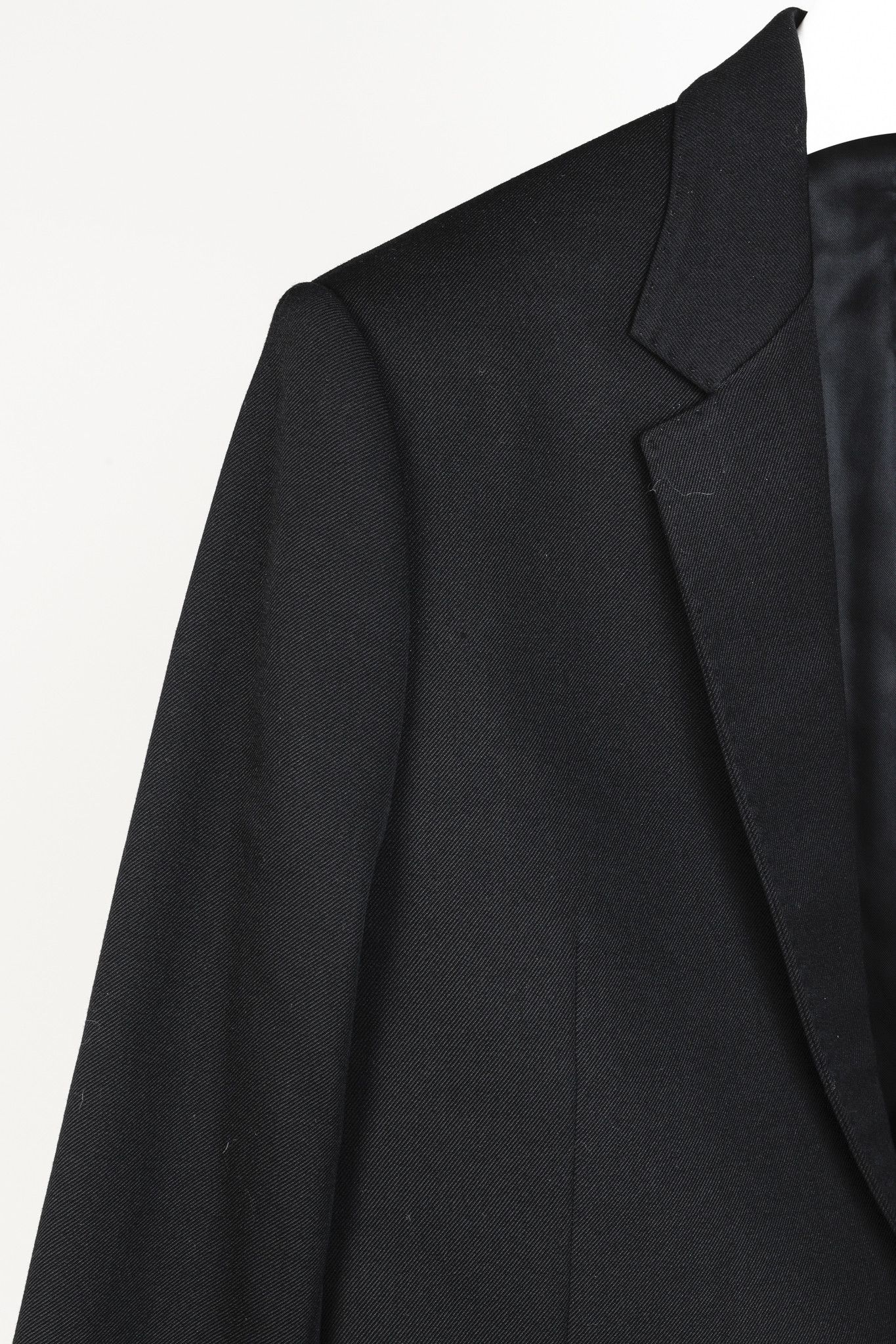 Celine Celine Black Cropped Wool Blazer Jacket Size M / US 6-8 / IT 42-44 - 4 Thumbnail
