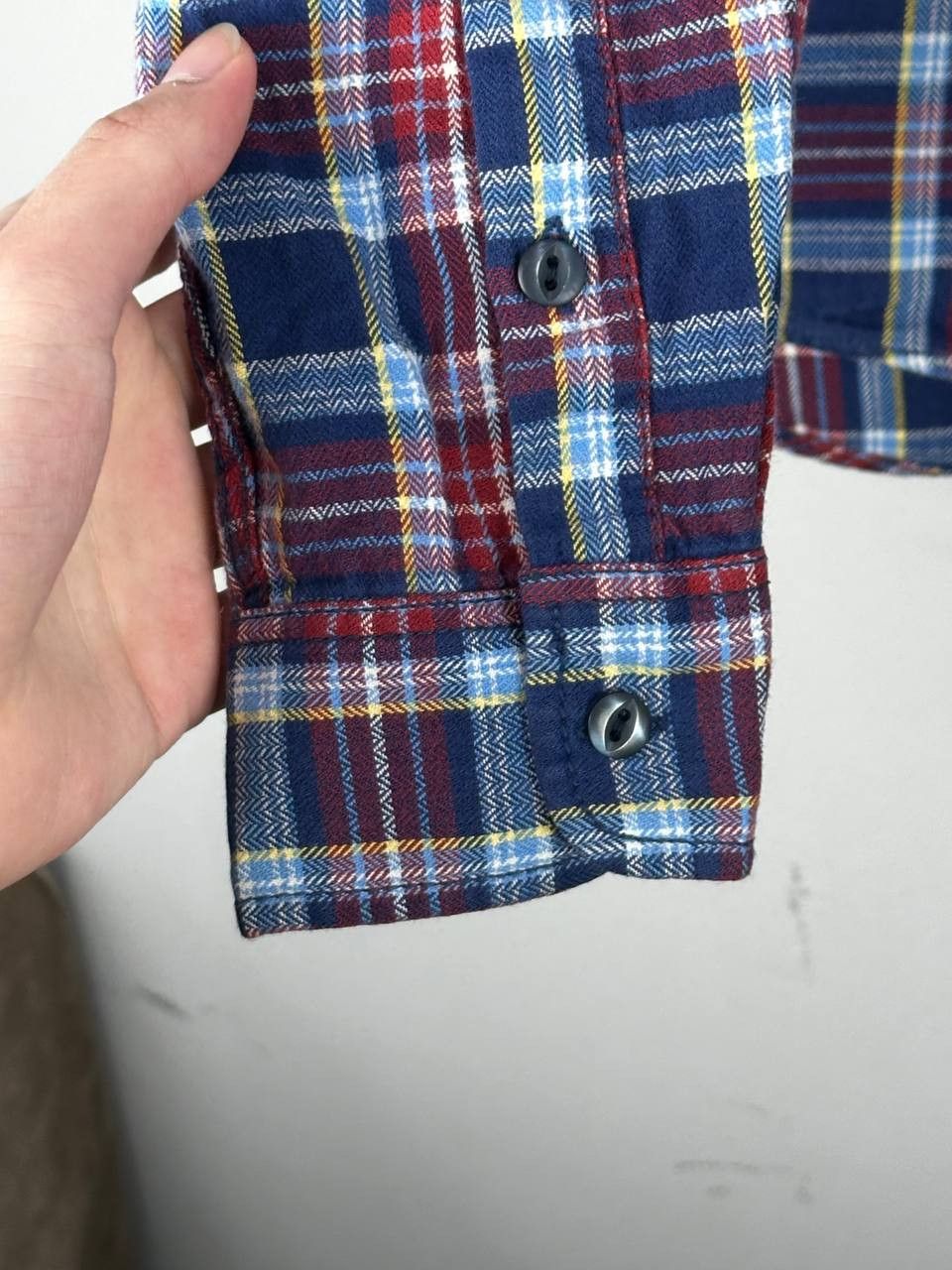 Nudie Jeans Vintage Nudie Jeans Plaid Flannel Long Sleeve Shirt Size US S / EU 44-46 / 1 - 7 Thumbnail