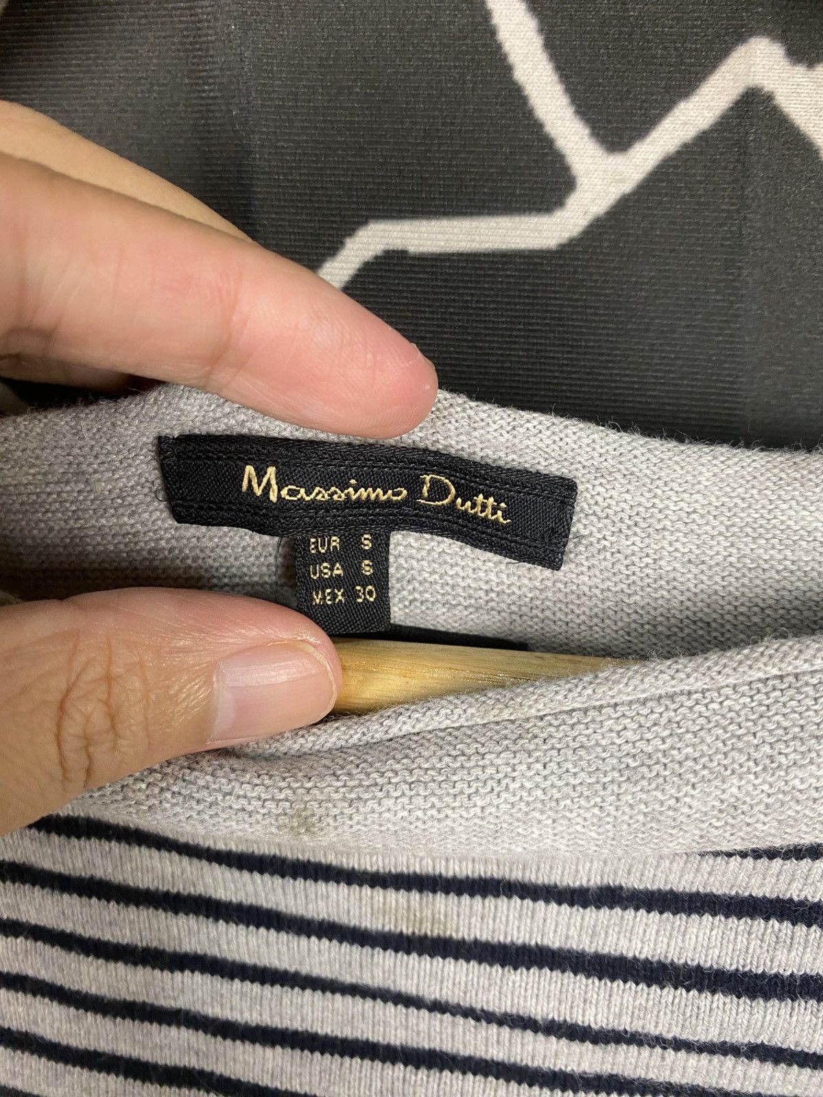 Massimo Dutti Massimo Dutti Women Stripe LS Shirt Size S / US 4 / IT 40 - 4 Thumbnail
