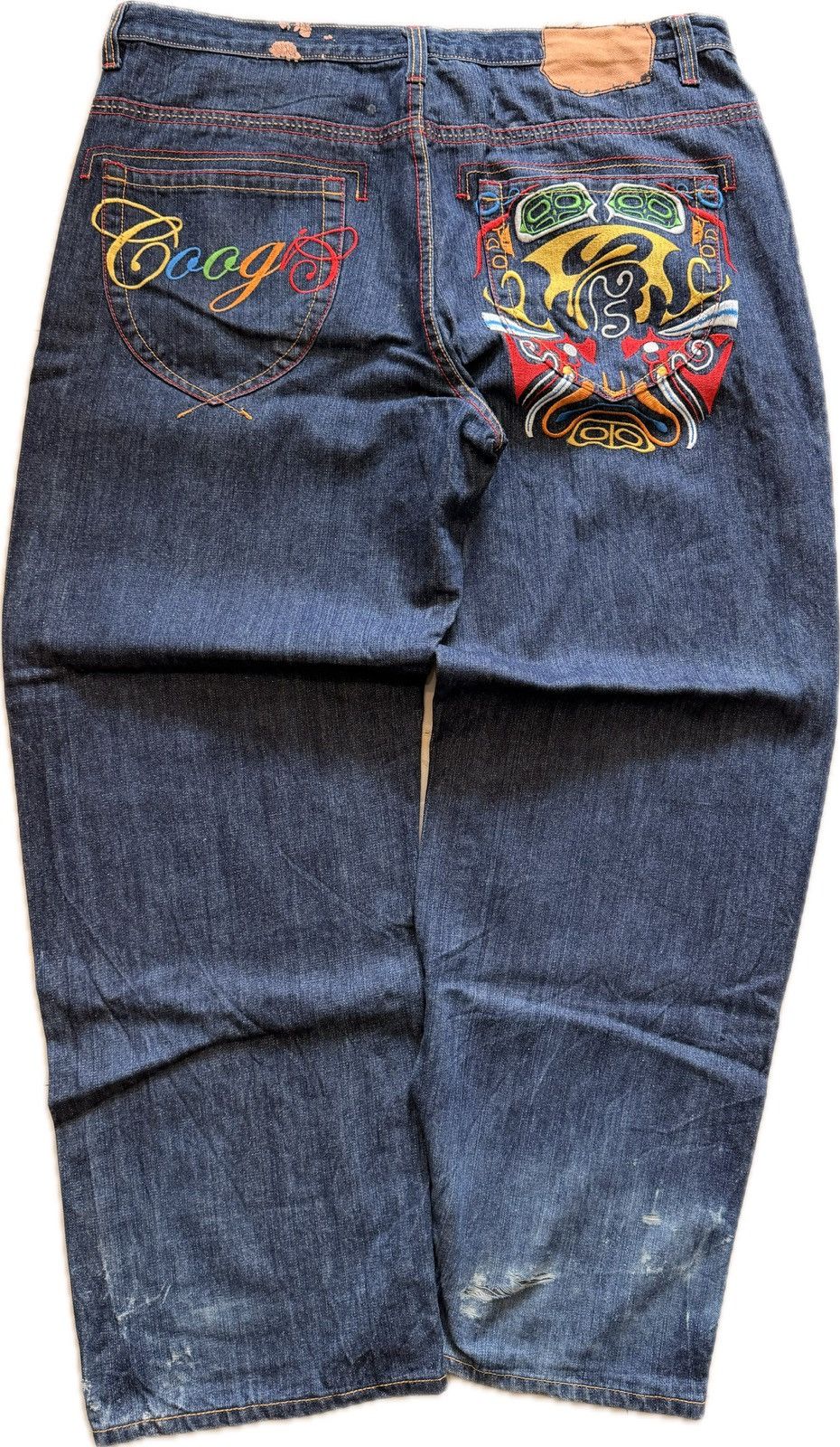 Coogi Coogi Australian Aboriginal Mask Jeans Size US 40 / EU 56 - 1 Thumbnail