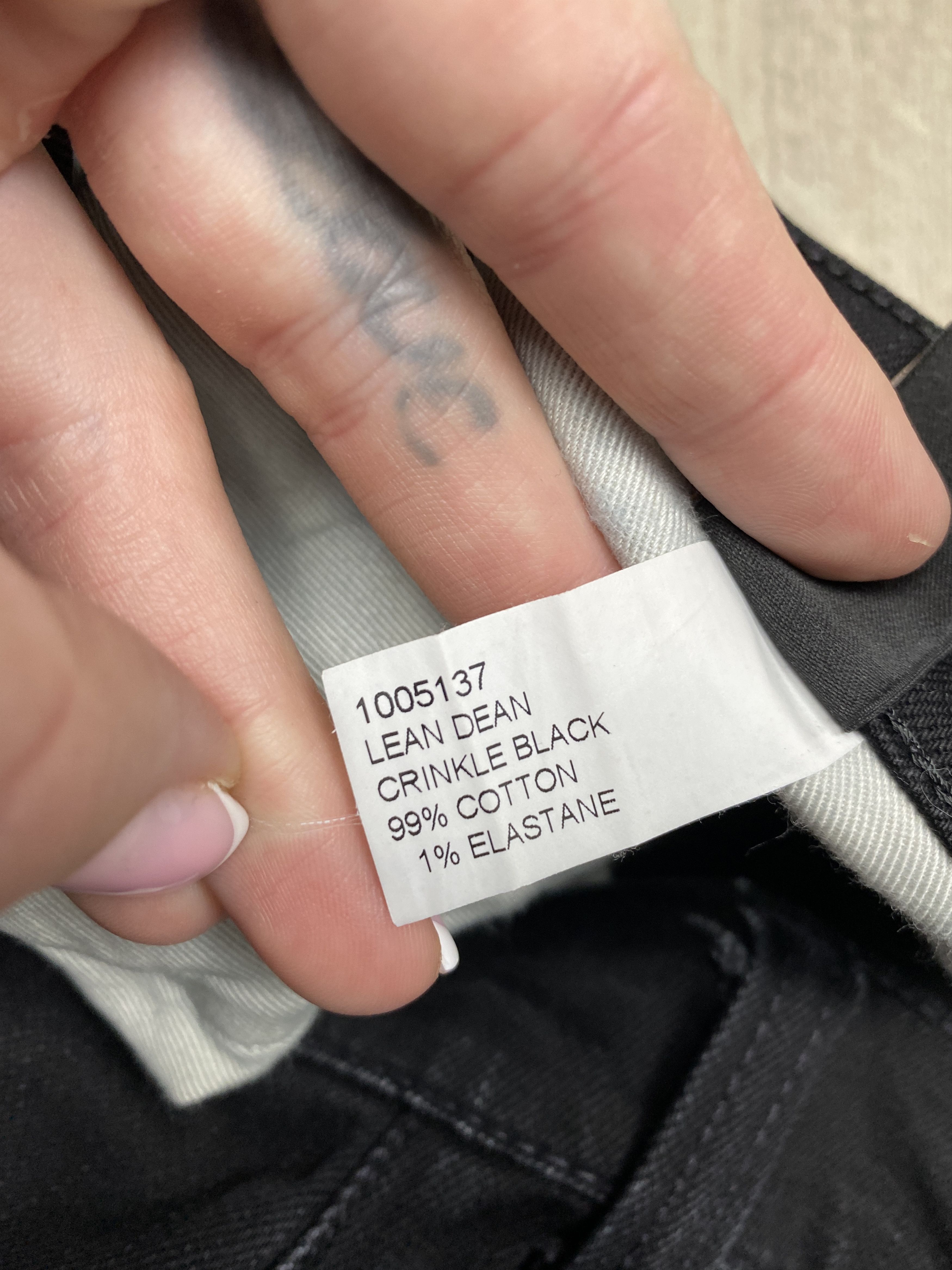 Nudie Jeans Nudie Jeans Lean Dean Vintage Mens Denim Pants Size US 32 / EU 48 - 12 Thumbnail