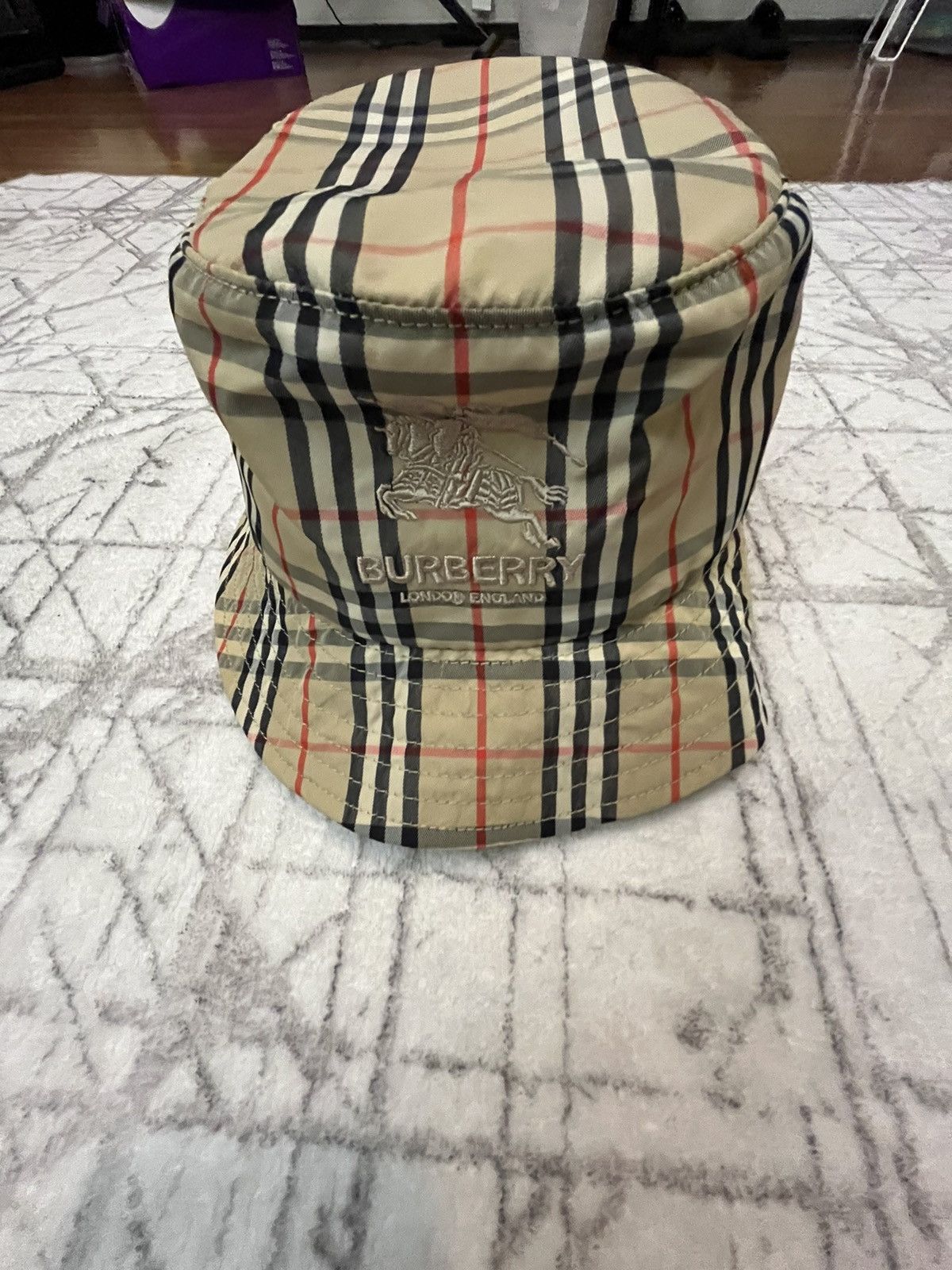 Supreme Supreme Burberry crusher | Grailed