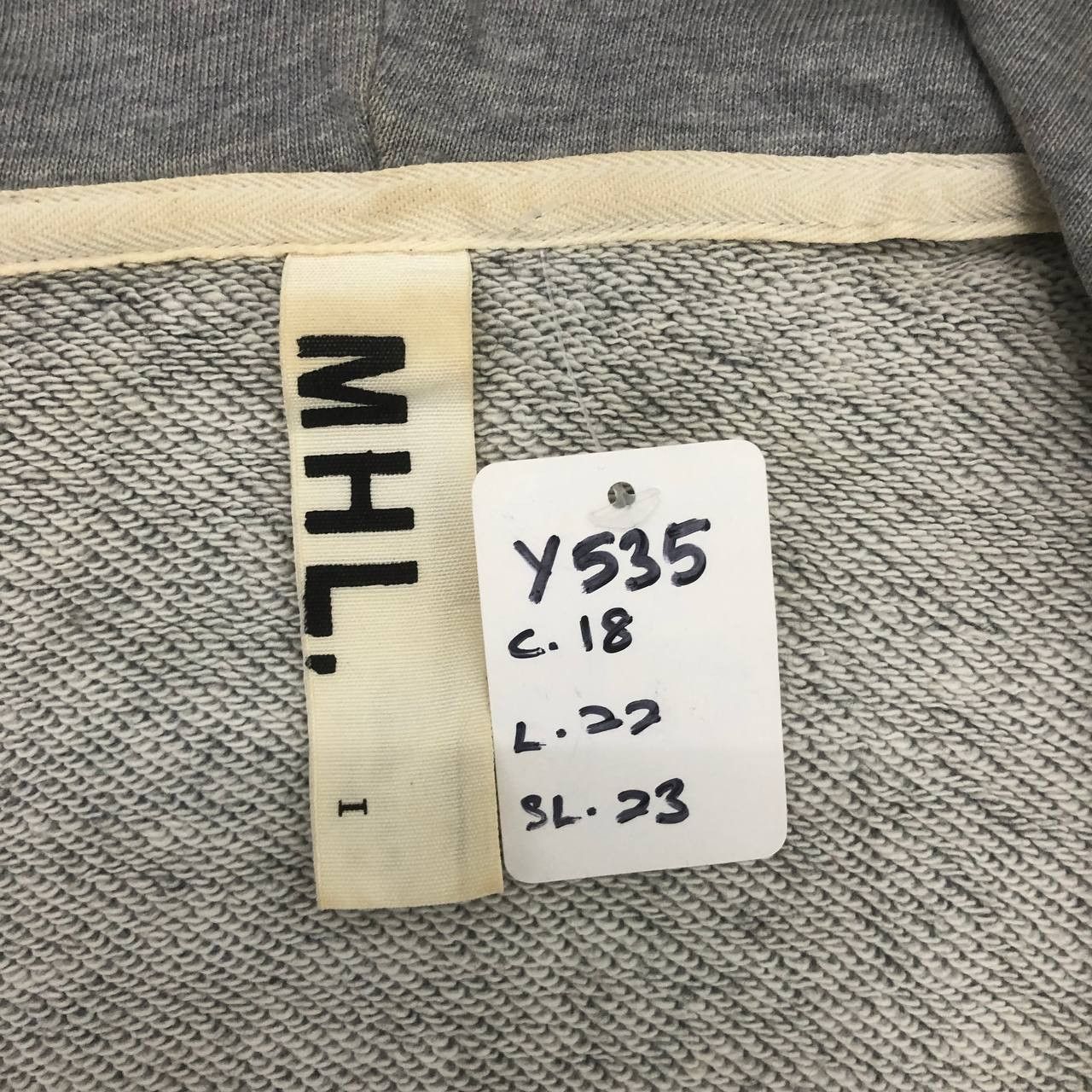 Margaret Howell Y535 Margaret Howell RIPPED HOODIES Size M / US 6-8 / IT 42-44 - 7 Thumbnail
