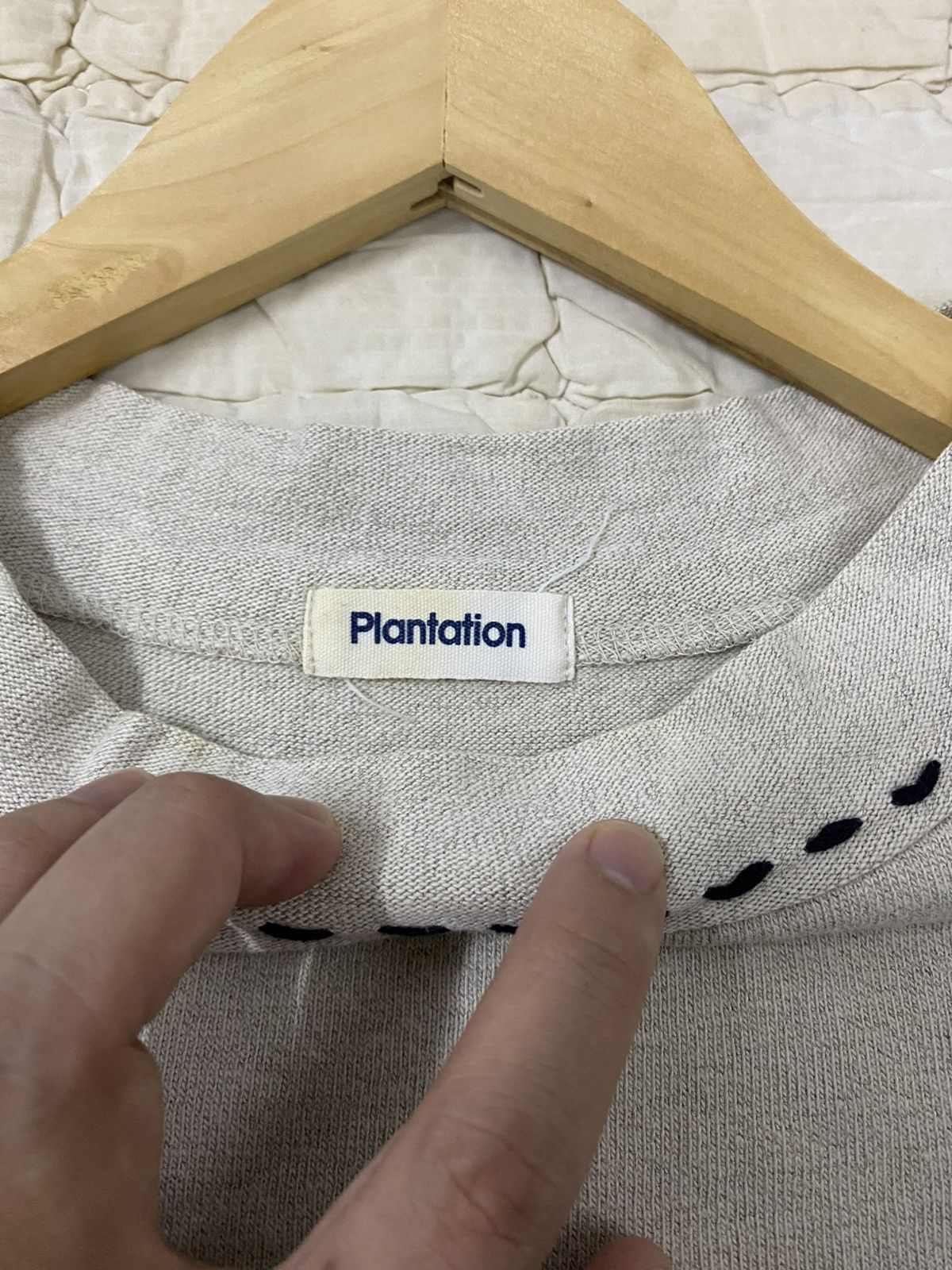 Issey Miyake Vintage 90s Plantation by Issey Miyake Design Sweatshirt Size US XS / EU 42 / 0 - 3 Thumbnail