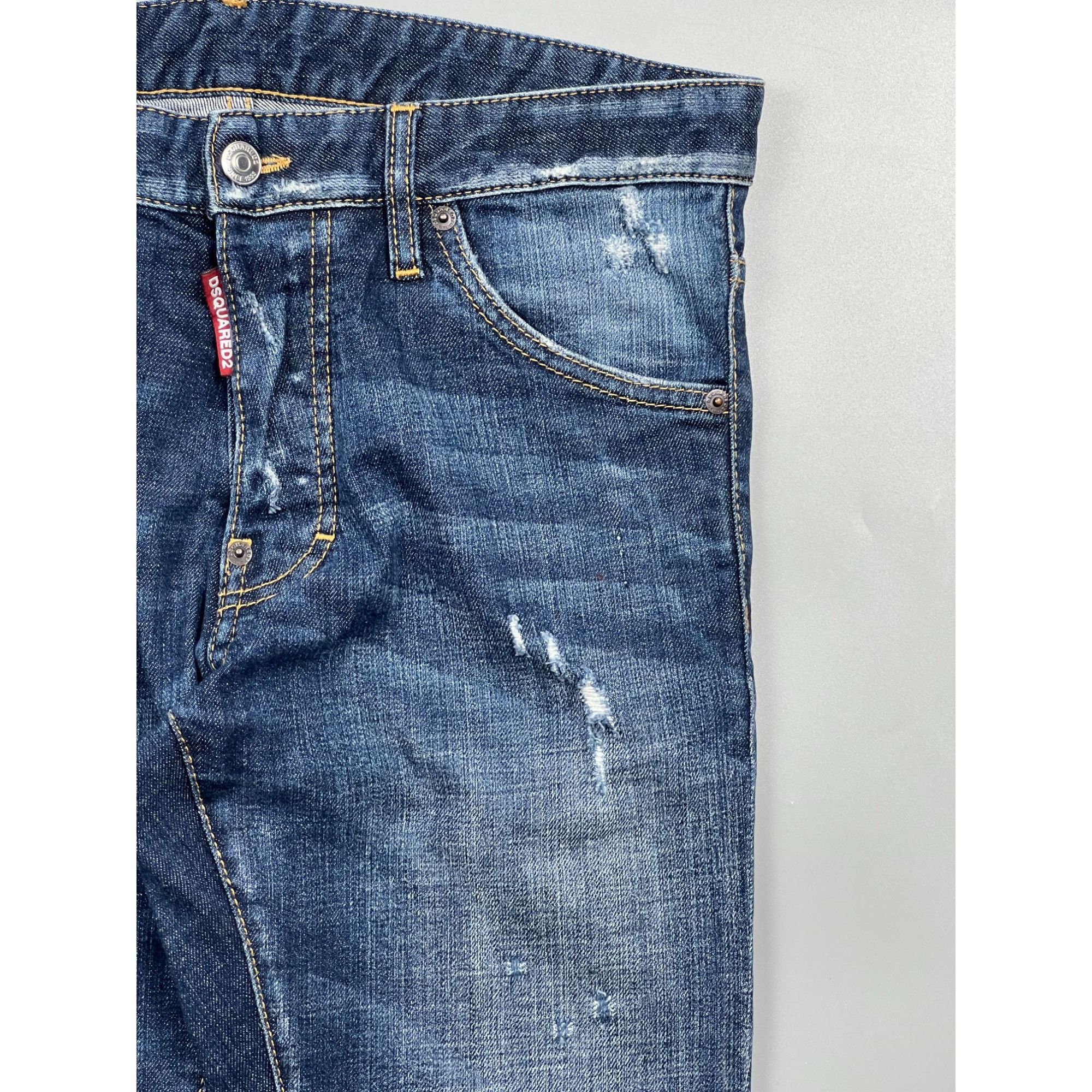 Dsquared2 Dsquared2 Distressed Denim Jeans Pants (Y0874) Size US 30 / EU 46 - 4 Thumbnail