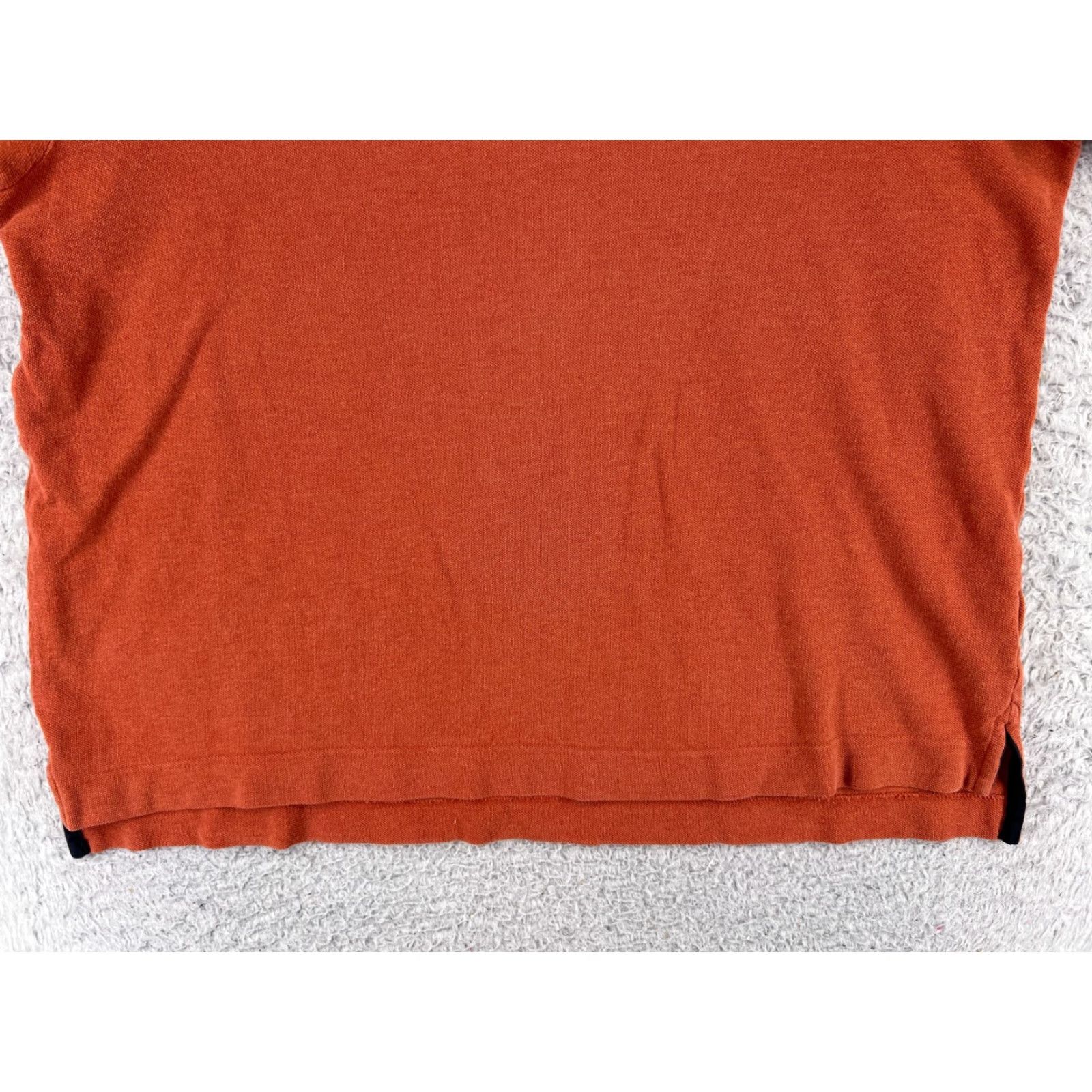 Nautica Nautica Polo Shirt Mens XL Orange 100% Cotton Knit Golf Shirt Outdoor Driving Slim Short Sleeve Mens Size US XL / EU 56 / 4 - 5 Thumbnail