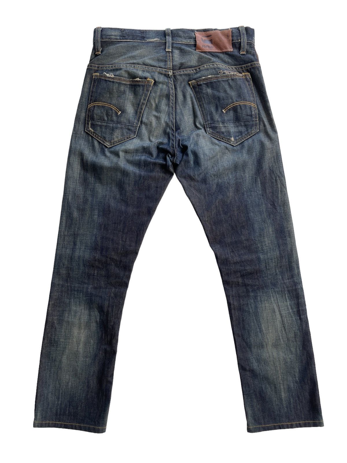 G-Star G-Star Straight Leg Denim Size US 31 - 2 Thumbnail