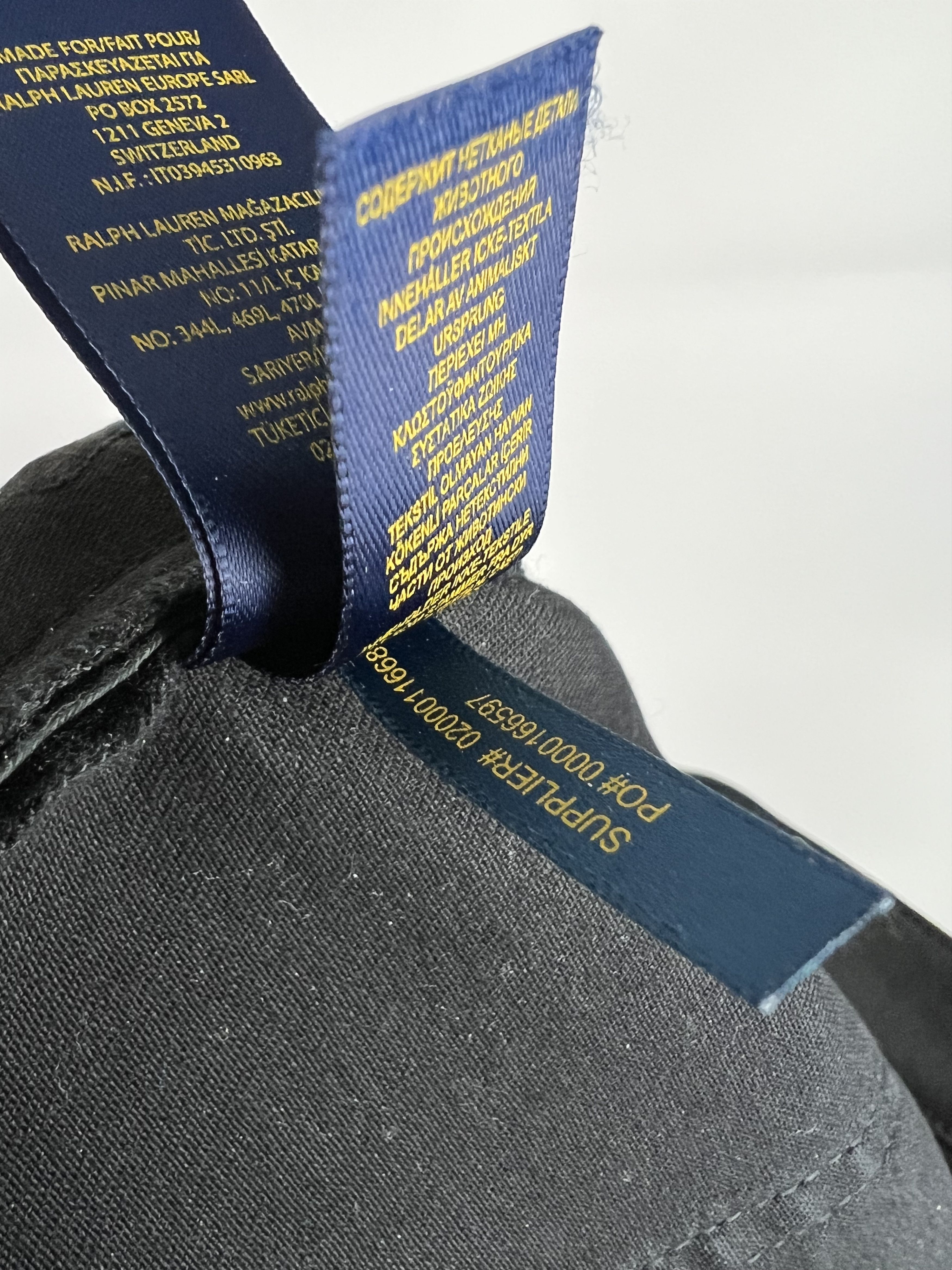 Leather Polo Ralph Lauren Leather Cotton Leggings Size 30" / US 8 / IT 44 - 16 Thumbnail