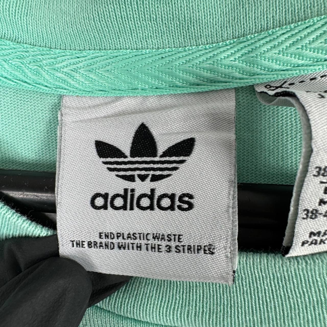 Adidas Adidas Originals Mint Green Trefoil T Shirt Women’s Size M Size M / US 6-8 / IT 42-44 - 3 Thumbnail