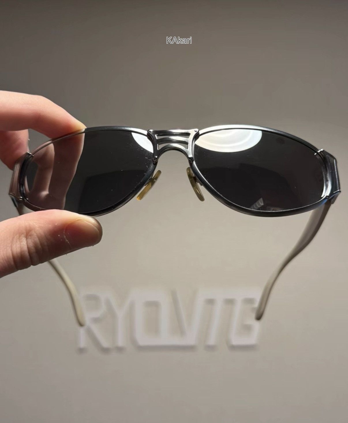 Jean Paul Gaultier Silver Tinted Lens Sunglasses Size ONE SIZE - 2 Thumbnail