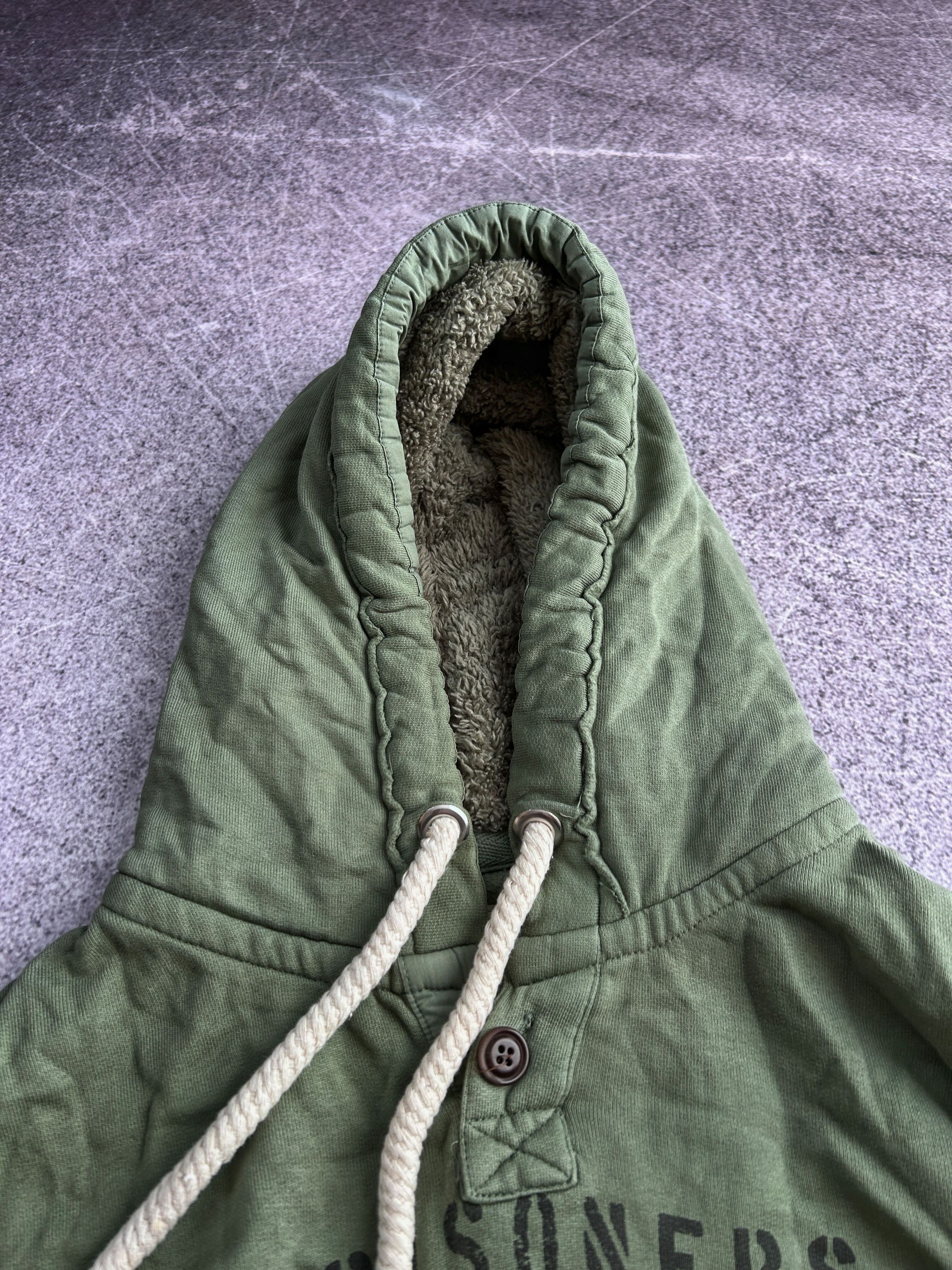 Japanese Brand VTG If Six Was Nine Hysteric Style Fur Hood Hoodie 90s Size US S / EU 44-46 / 1 - 2 Thumbnail