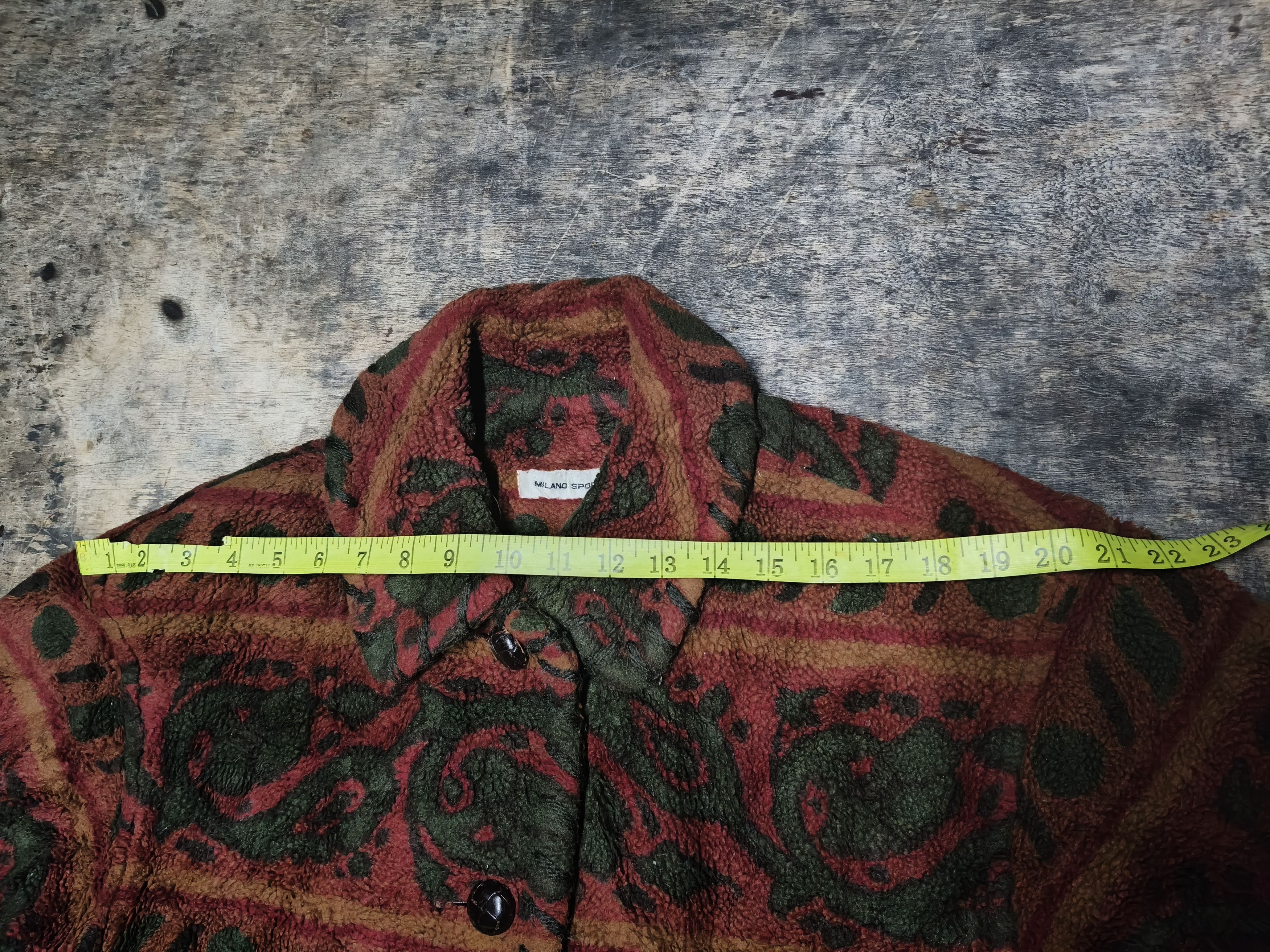 Vintage Vintage MILANO SPORT SHERPA JACKET Size US L / EU 52-54 / 3 - 19 Thumbnail