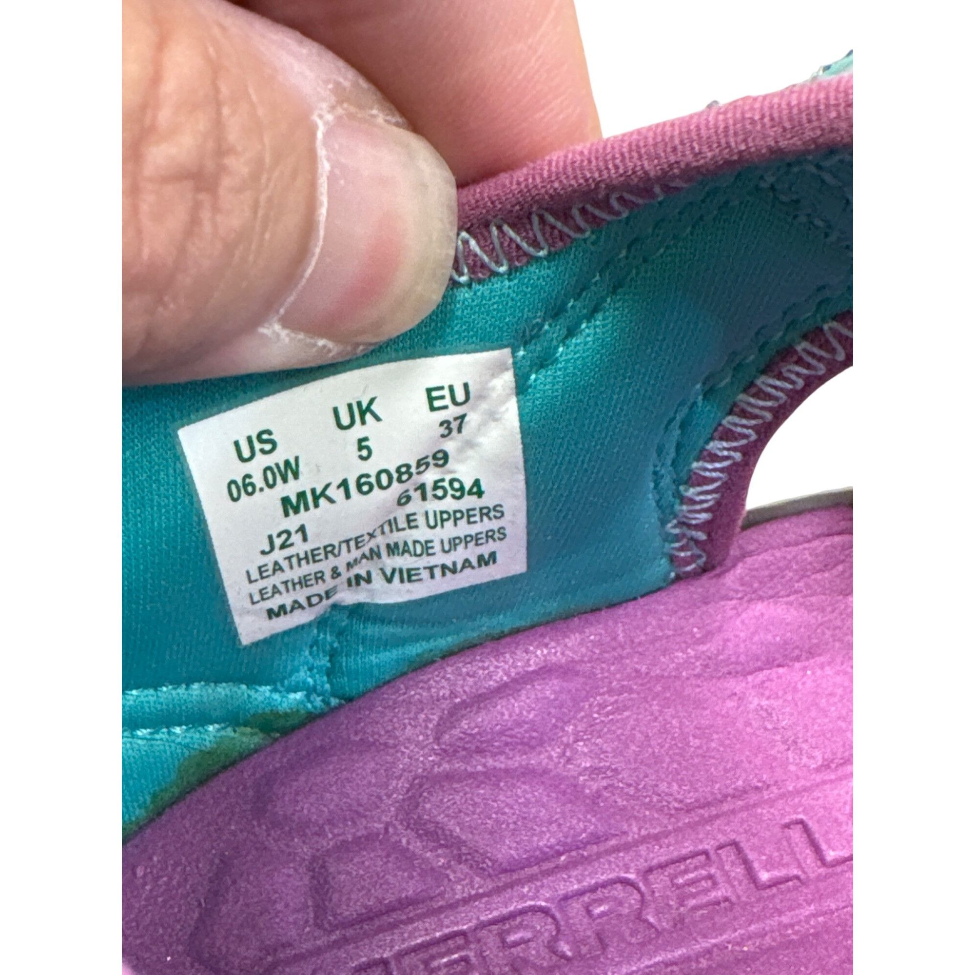 Merrell Merrell Hydro Womens Aqua Pink Hiking Water Sandals Size 6 S Size US 6 / IT 36 - 11 Thumbnail