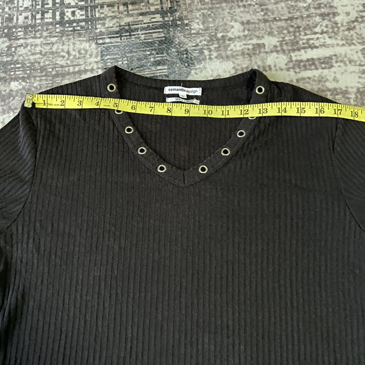 semanticdesign Semanticdesign Punk Collar Long Sleeve Size US L / EU 52-54 / 3 - 11 Thumbnail