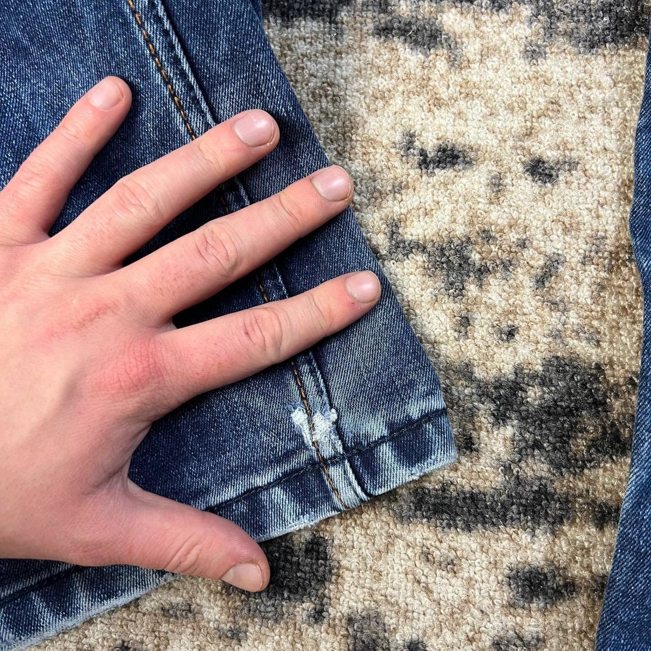 Diesel Diesel Luxury Mini Logo Distressed Style Denim Jeans Size US 32 / EU 48 - 8 Thumbnail