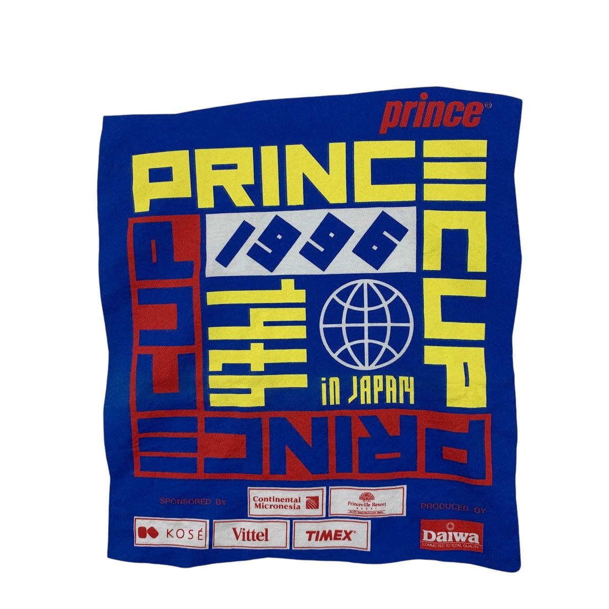 Prince × Vintage Vintage PRINCE 1996 Tour In Japan American Singer T-Shirt Size US L / EU 52-54 / 3 - 3 Thumbnail