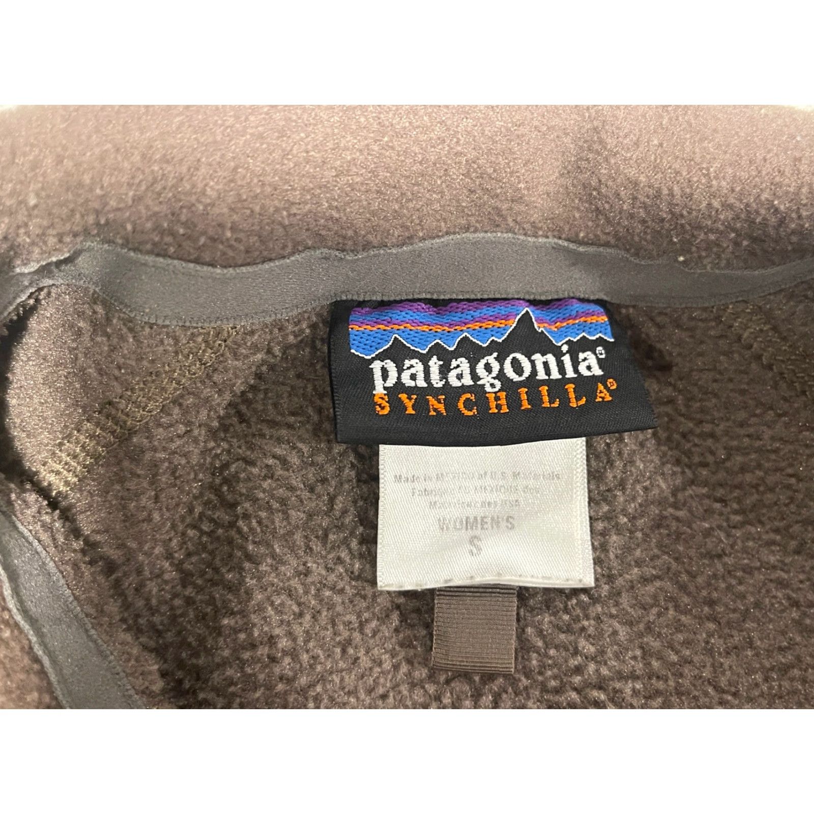 Patagonia Patagonia Synchilla Vest Women Sleeveless Small Brown Size S / US 4 / IT 40 - 3 Thumbnail