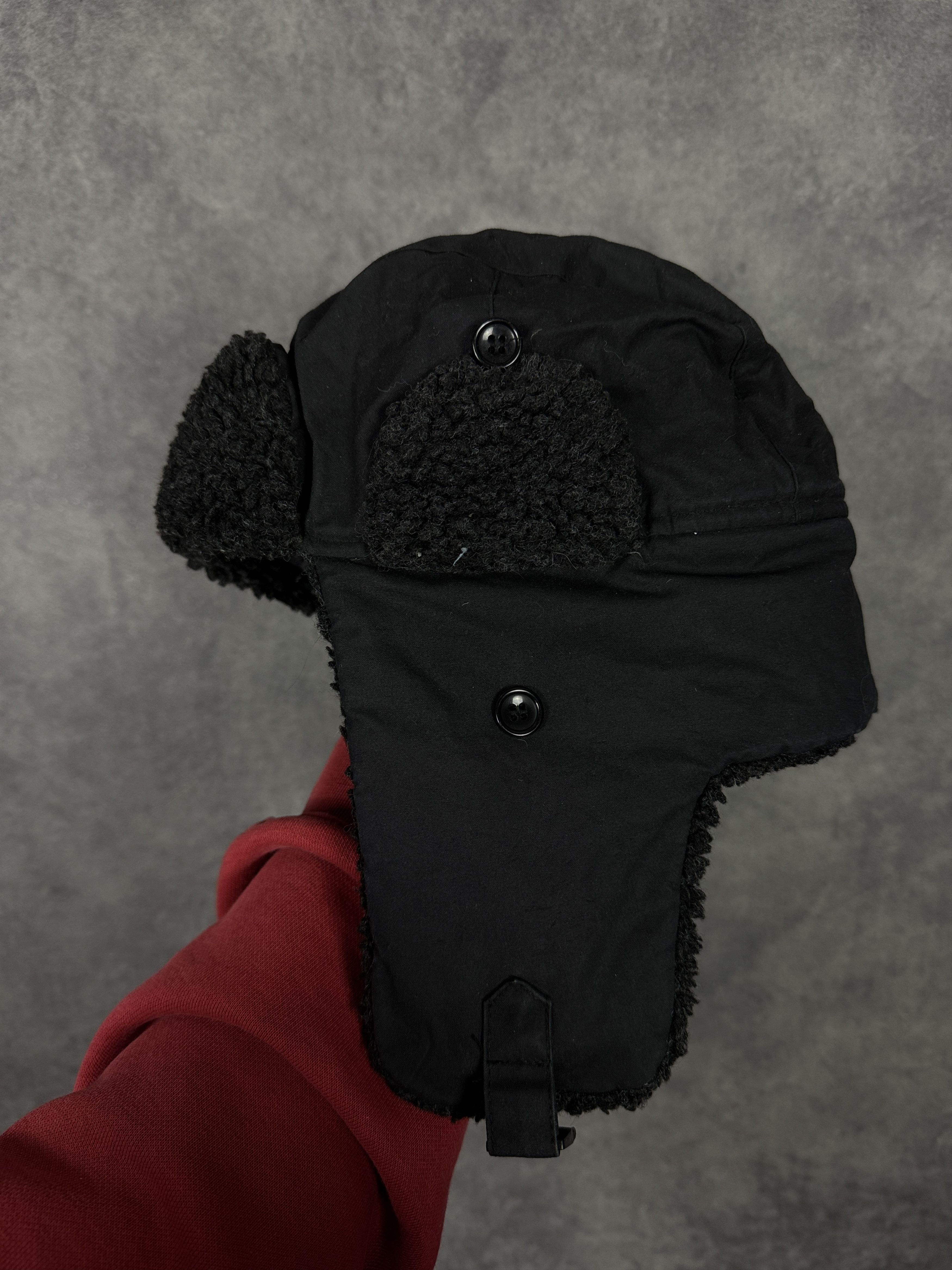 Barbour Barbour fur-lined insulated Russian hat with ear flaps wool Size ONE SIZE - 2 Thumbnail