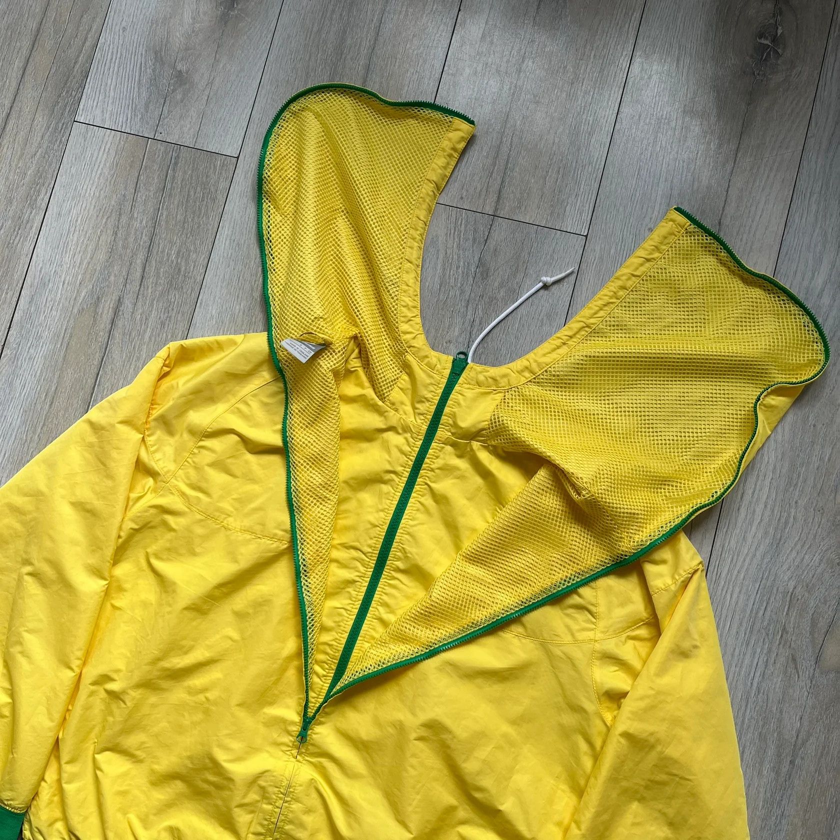 Nike Nike Brazil Olympics 2008 Split Windbreaker Size US S / EU 44-46 / 1 - 2 Thumbnail