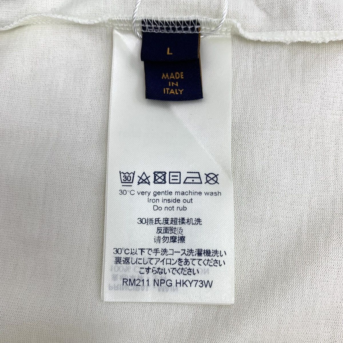 Louis Vuitton White Short-Sleeve Graphic T-Shirt Size US L / EU 52-54 / 3 - 6 Thumbnail