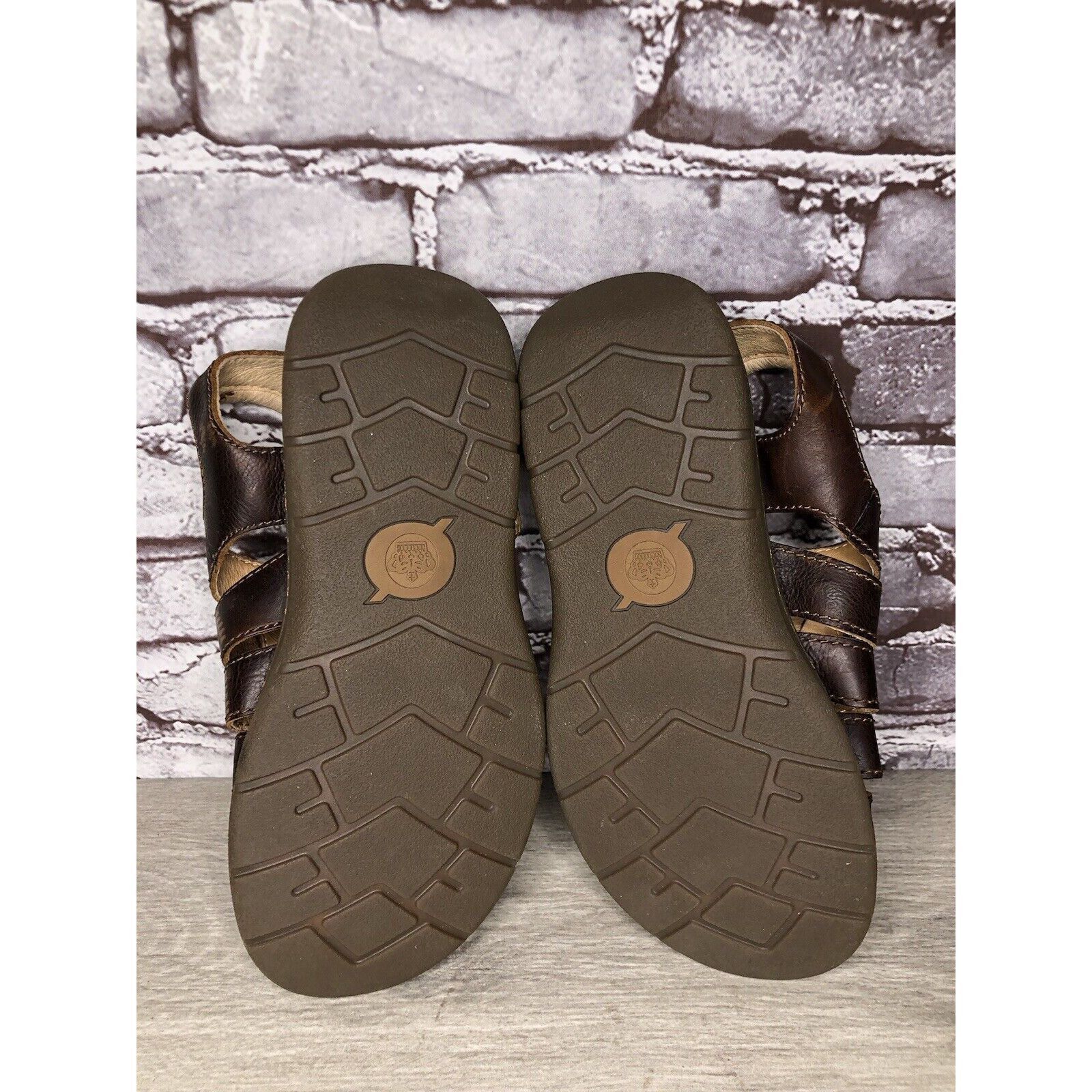Born Born Brown Leather Fisherman Casual Adjustable Strap Sandals Size US 8 / EU 41 - 17 Thumbnail
