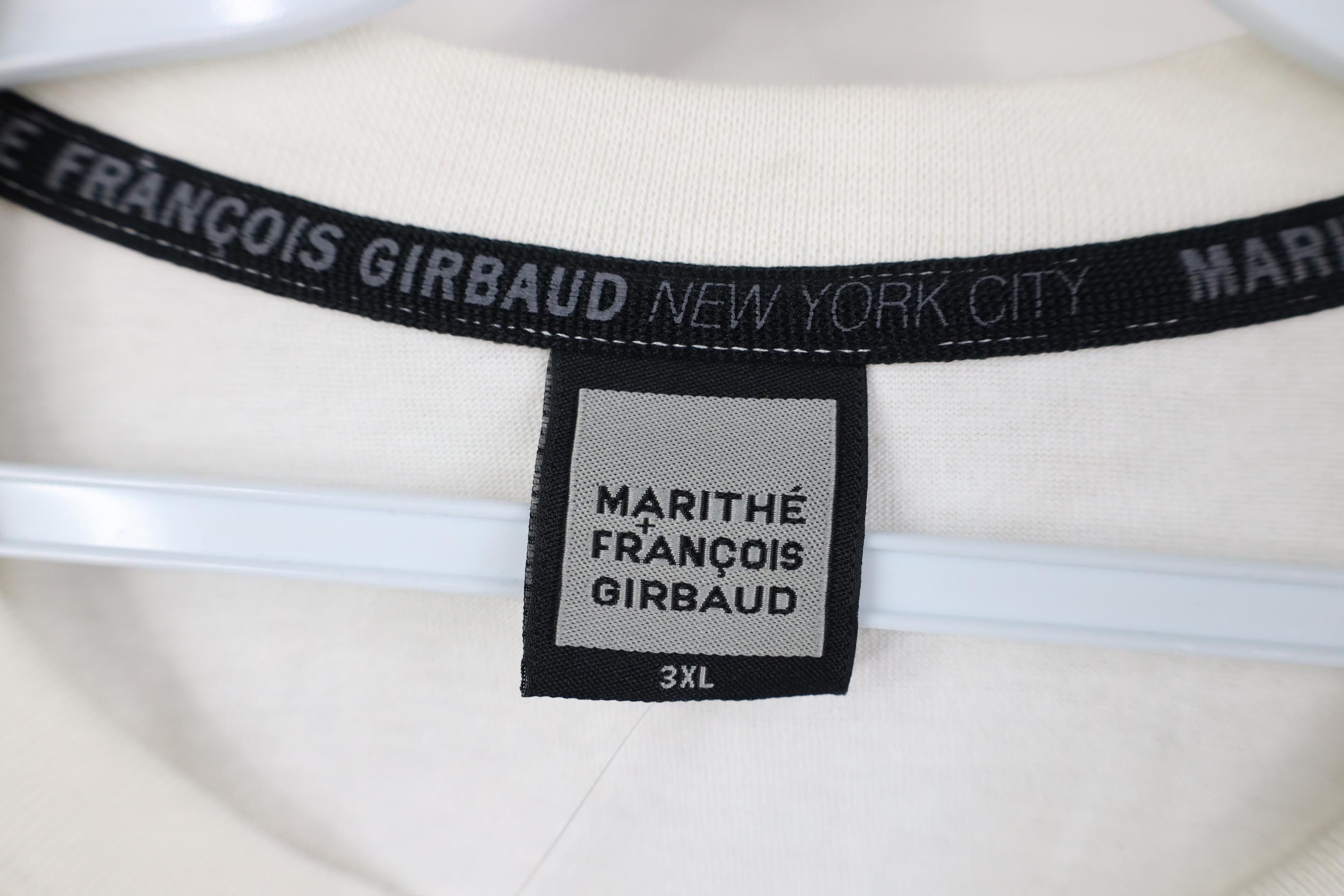 Marithe + Francois Girbaud Deadstock Vintage 90s Marithe Francois Girbaud Chain T-Shirt Size US XXL / EU 58 / 5 - 5 Thumbnail