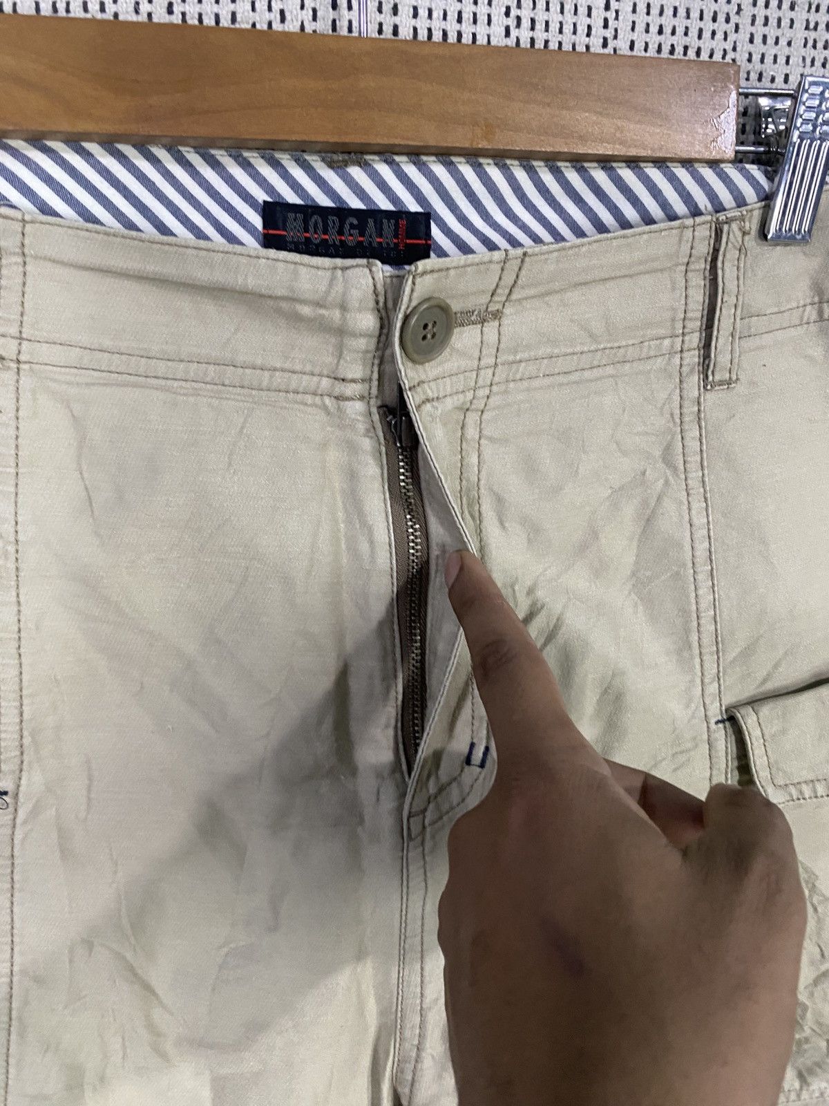 Morgan Homme Morgan homme cargo pant nice design Size US 33 - 11 Thumbnail