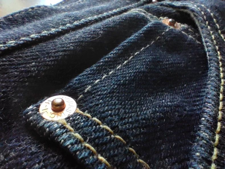 Iron Heart Iron Heart Nissan 634S heavy-duty 21oz straight leg jeans Size US 32 / EU 48 - 3 Thumbnail
