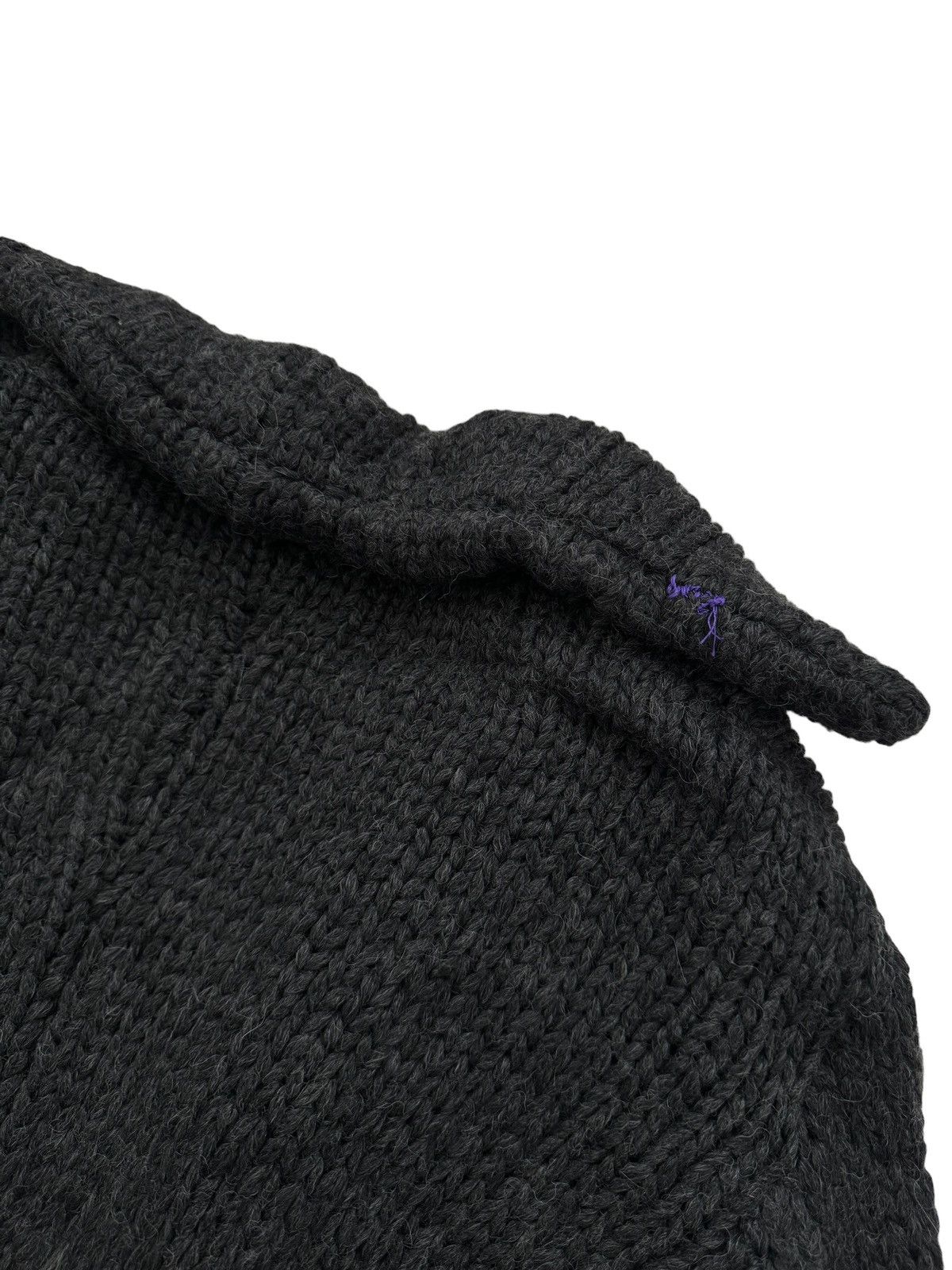 Greg Lauren 2012 OG “The Chunky Loner” Knitter Jacket (Cashmere Alpaca) Size US XL / EU 56 / 4 - 9 Thumbnail
