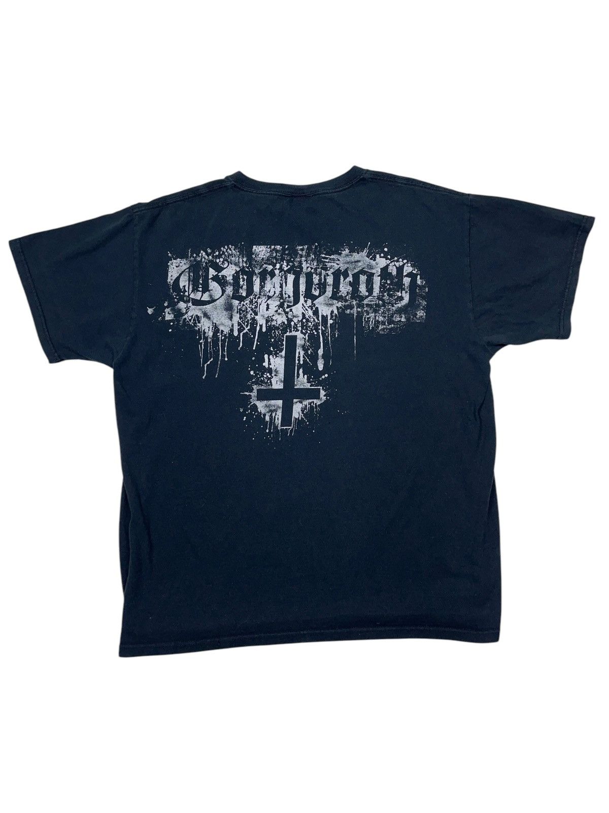 Band Tees × Vintage Vintage 00s Gorgoth Pentagram Black Metal T-shirt Size US L / EU 52-54 / 3 - 2 Thumbnail