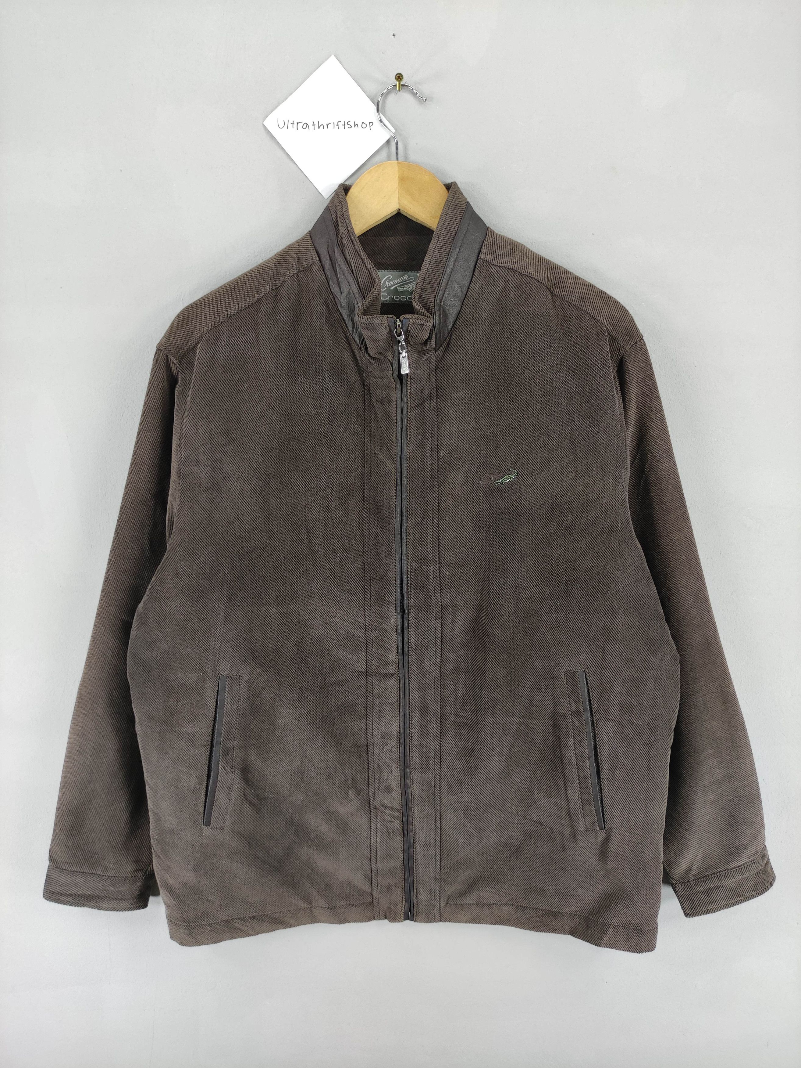 Japanese Brand Vintage Crocodile Jacket Zipper Size US L / EU 52-54 / 3 - 1 Thumbnail