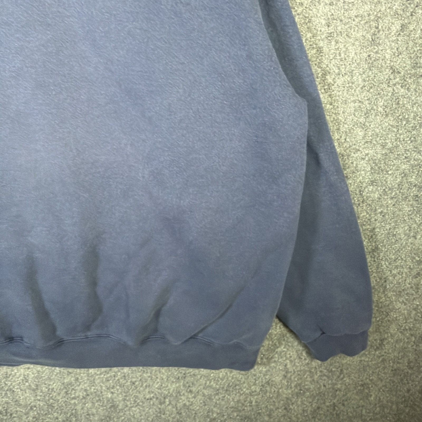 Nike Vintage Nike Sweatshirt 2XL Navy Faded 90s Center Swoosh Size US XXL / EU 58 / 5 - 5 Thumbnail