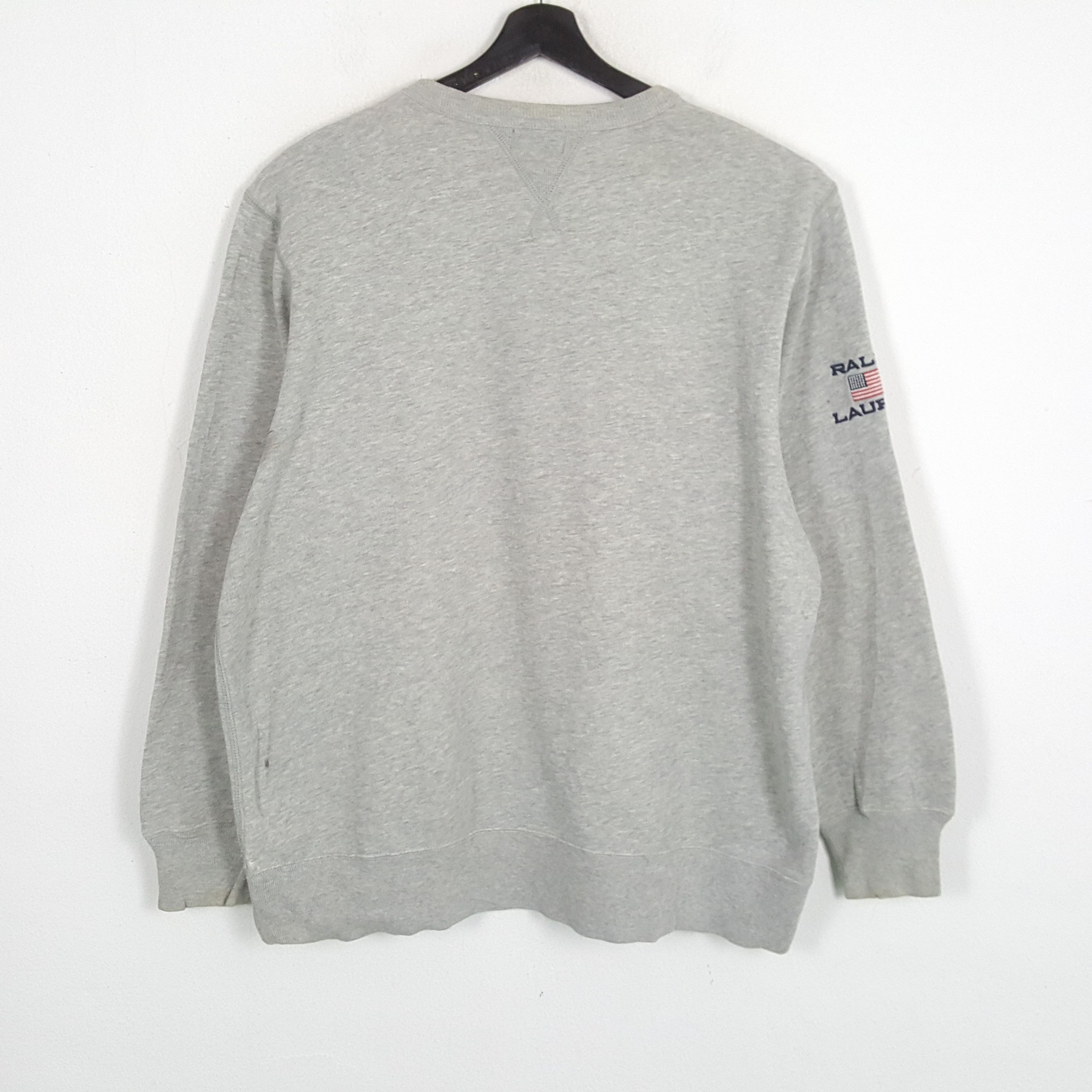 Polo Ralph Lauren × Vintage POLO JEAN by RALPH LAUREN Fashion Brand Sweatshirt Size US XL / EU 56 / 4 - 3 Thumbnail
