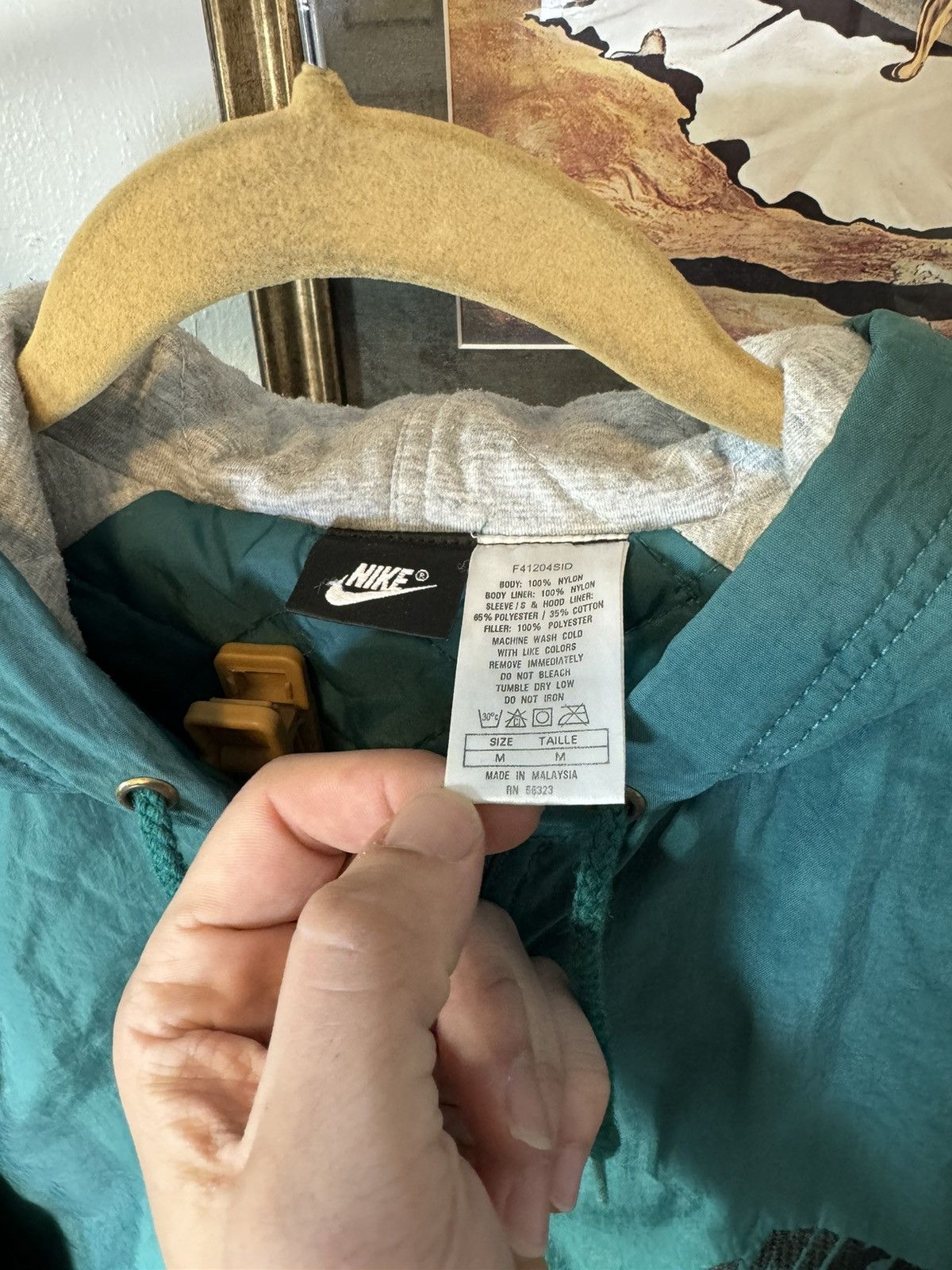 Nike × Vintage Vintage Nike Big Swoosh Jacket Size US M / EU 48-50 / 2 - 5 Thumbnail