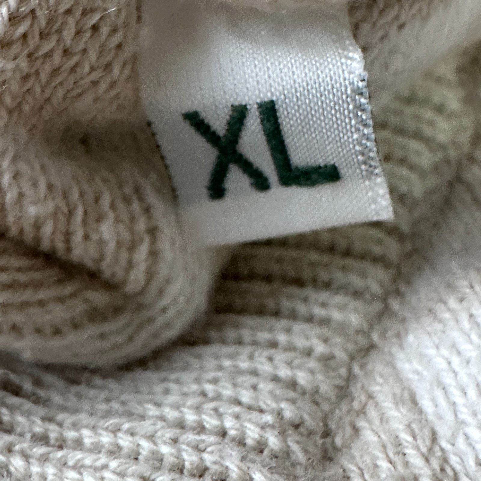 Hugo Boss Hugo Boss Golf Sweater Men’s XL Beige White Grid Knit V-Neck Size US XL / EU 56 / 4 - 7 Thumbnail