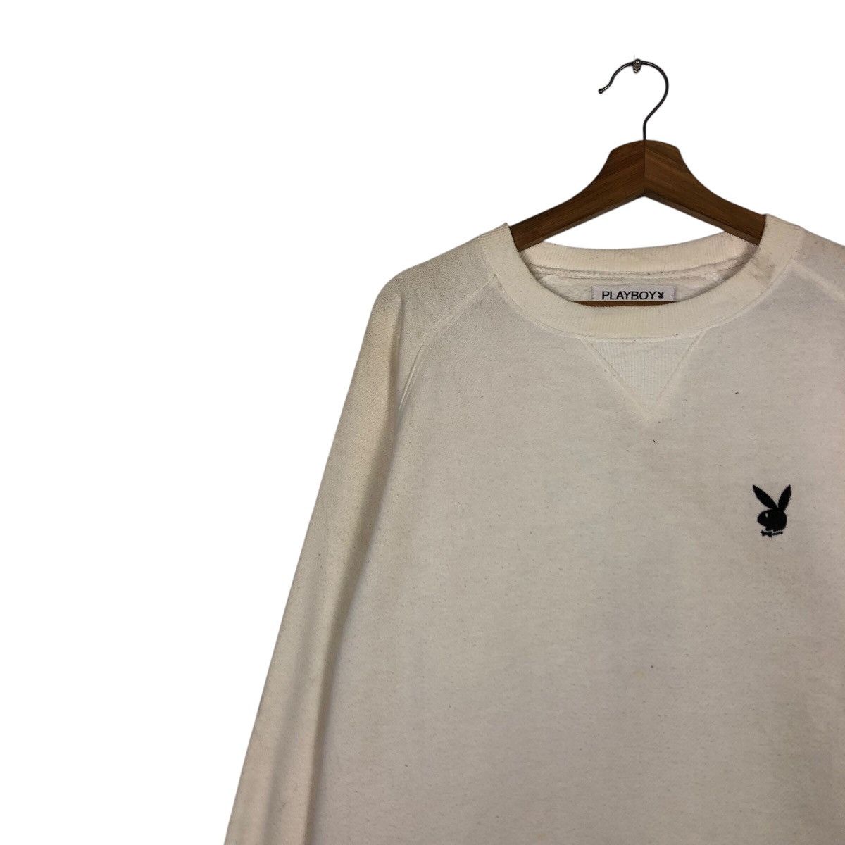Japanese Brand 📌Vintage Sweatshirt Pull Over Playboy Big Logo Size US M / EU 48-50 / 2 - 9 Thumbnail