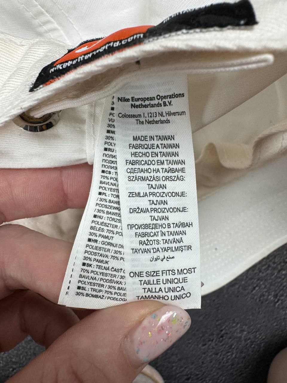 Nike Nike white cap hat Size ONE SIZE - 7 Thumbnail
